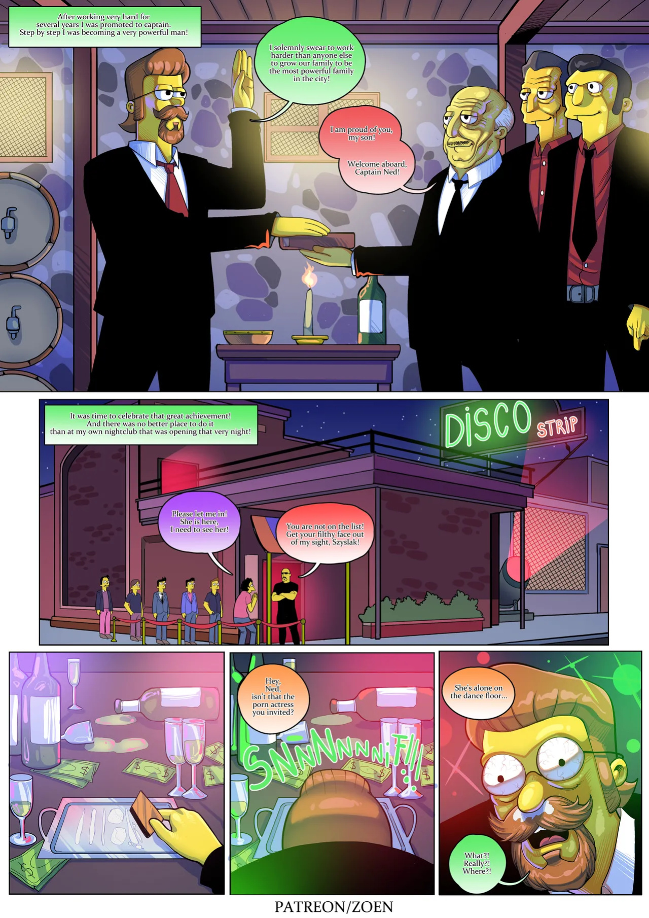 The Simpsons "Bad Boy" By: Zoen. Patreon
