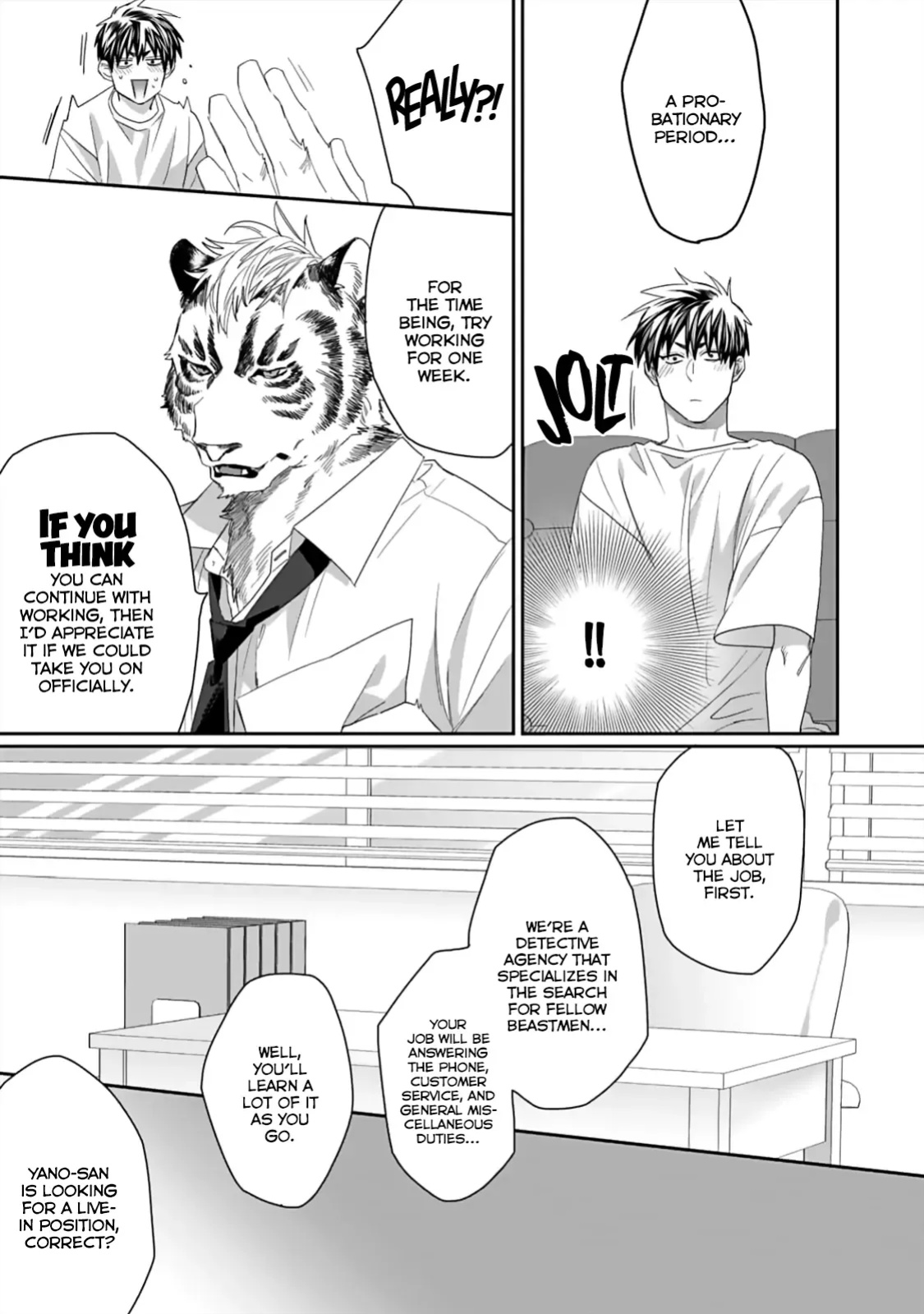 [KUROI Yodaka] Torano Tantei Jimusho e Youkoso | Welcome to the Torano Detective Agency Ch.1-9 [Copyright Infringement Scans]