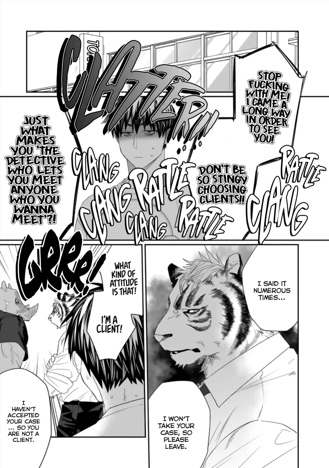 [KUROI Yodaka] Torano Tantei Jimusho e Youkoso | Welcome to the Torano Detective Agency Ch.1-9 [Copyright Infringement Scans]