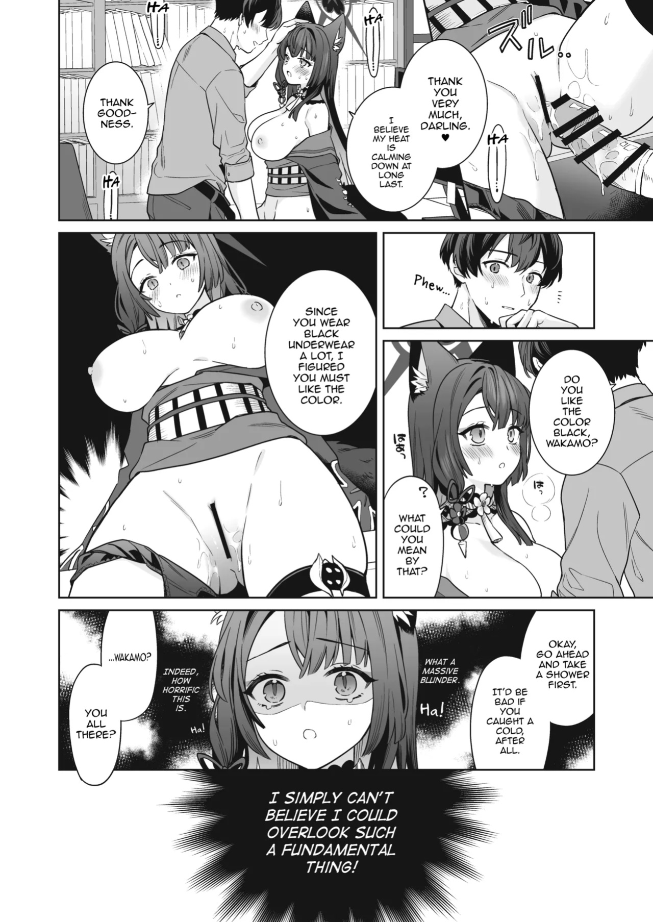 [NOMIYAGUMI (Ichinomiya)] Junjou Renjou Hatsujou Kitsune -3- | Pure♥Lovestruck♥Fox in Heat -3- (Blue Archive) [mysterymeat3]
