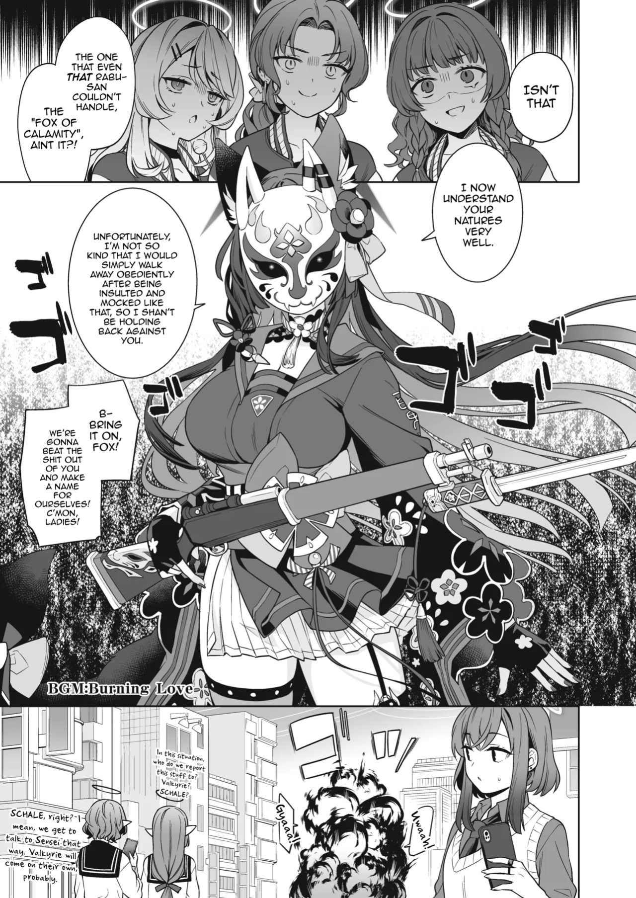[NOMIYAGUMI (Ichinomiya)] Junjou Renjou Hatsujou Kitsune -3- | Pure♥Lovestruck♥Fox in Heat -3- (Blue Archive) [mysterymeat3]