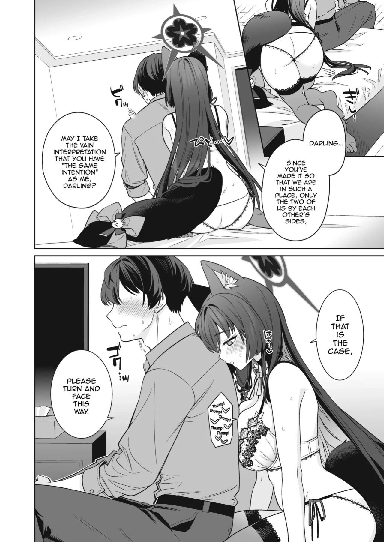 [NOMIYAGUMI (Ichinomiya)] Junjou Renjou Hatsujou Kitsune -3- | Pure♥Lovestruck♥Fox in Heat -3- (Blue Archive) [mysterymeat3]