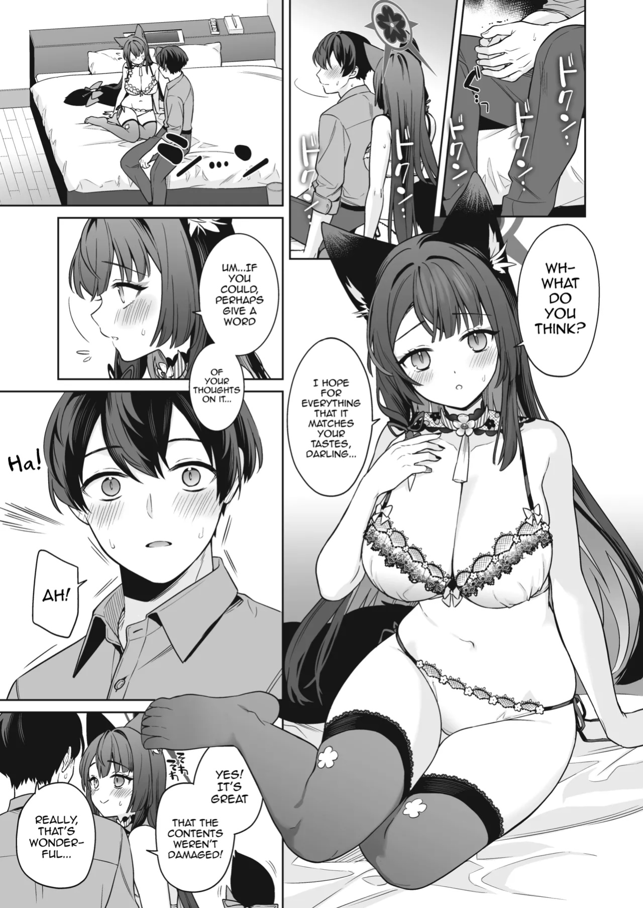 [NOMIYAGUMI (Ichinomiya)] Junjou Renjou Hatsujou Kitsune -3- | Pure♥Lovestruck♥Fox in Heat -3- (Blue Archive) [mysterymeat3]