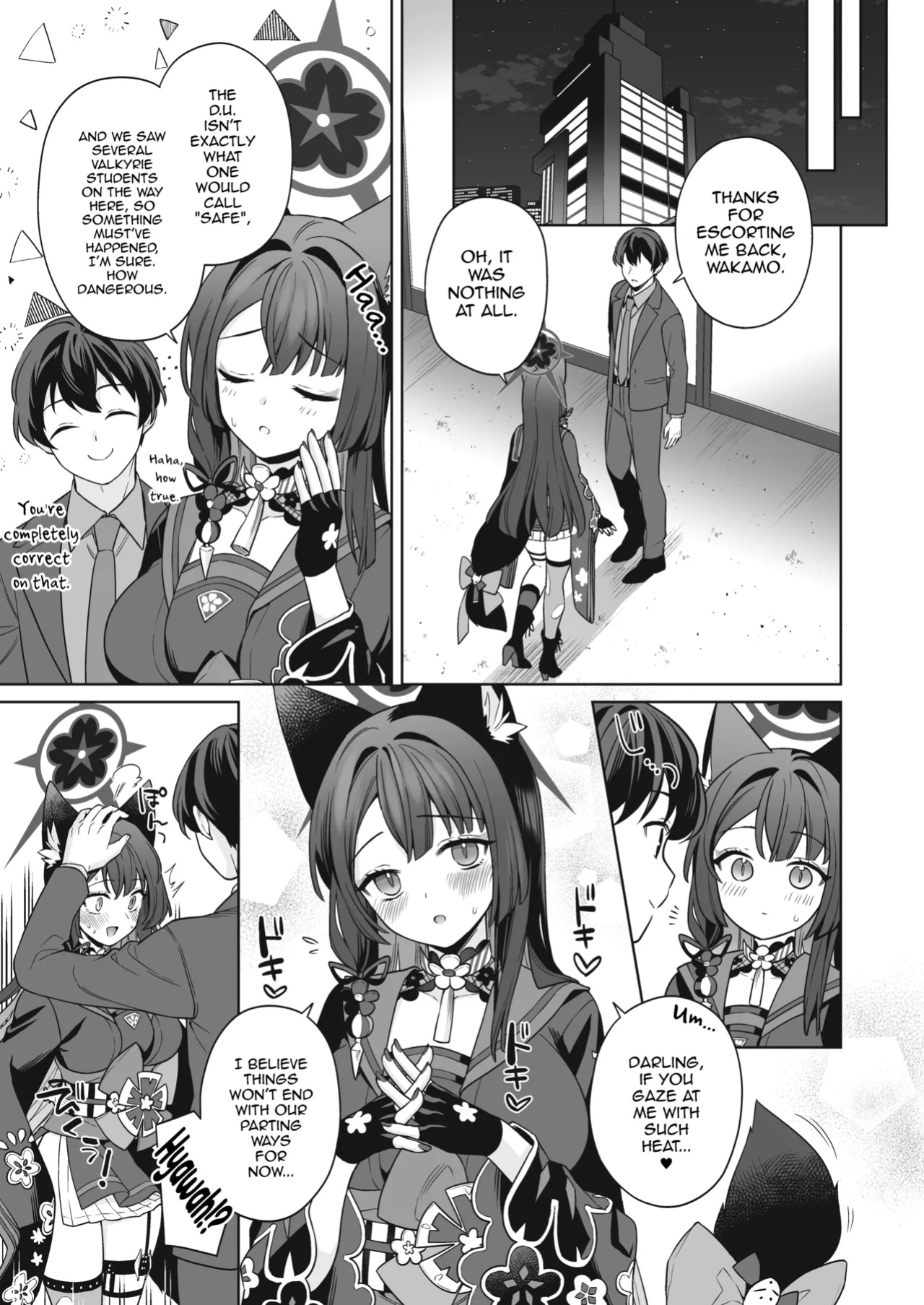 [NOMIYAGUMI (Ichinomiya)] Junjou Renjou Hatsujou Kitsune -3- | Pure♥Lovestruck♥Fox in Heat -3- (Blue Archive) [mysterymeat3]