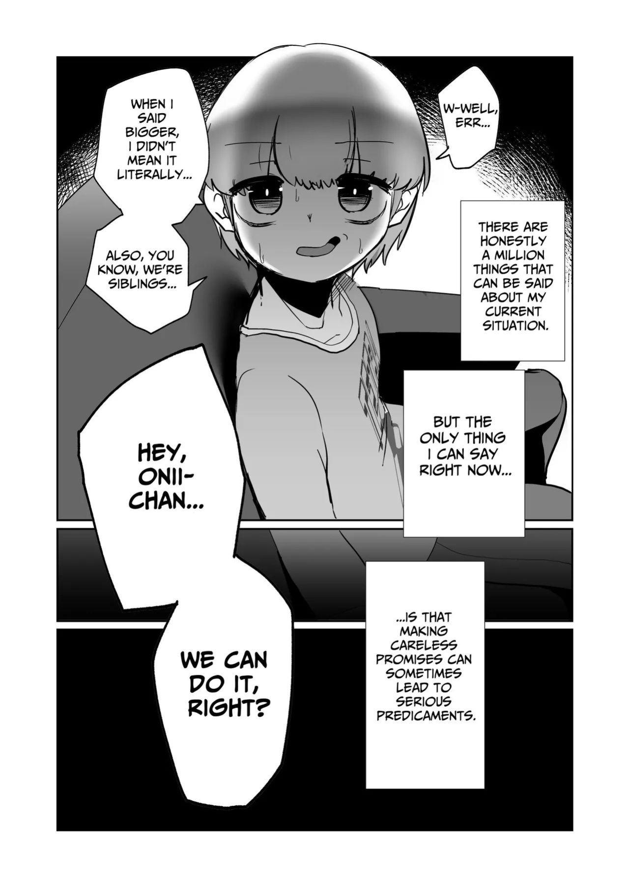 [Kazunoko-tei (Kazunoko)] My Little Sister Has A Big Body...And A Big Heart [tsuyoshi]