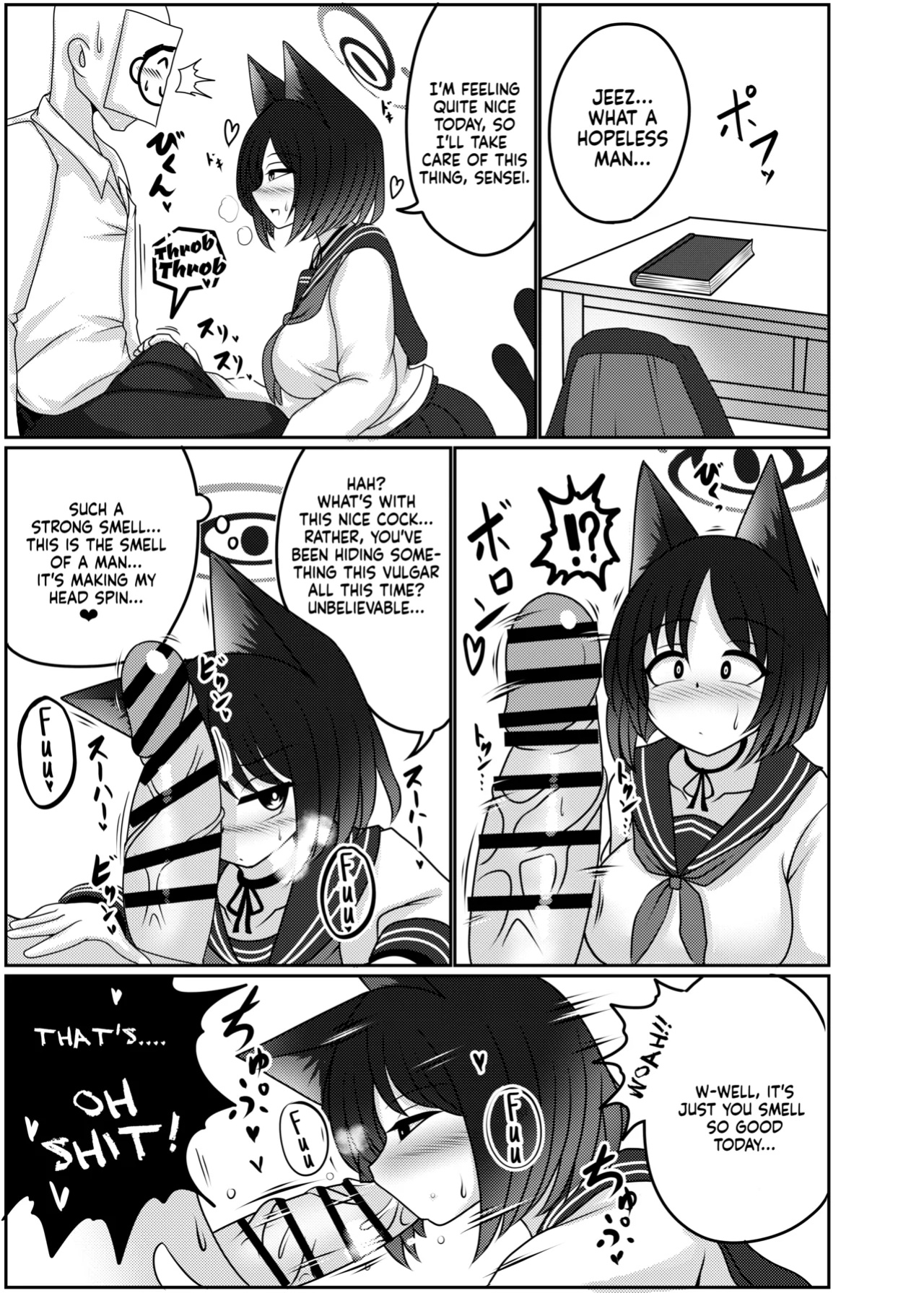 [Bouzen Meiden R (Anago)] Kiryuu Kikyou wa Haramitai | Kiryuu Kikyou's desire to get pregnant (Blue Archive)