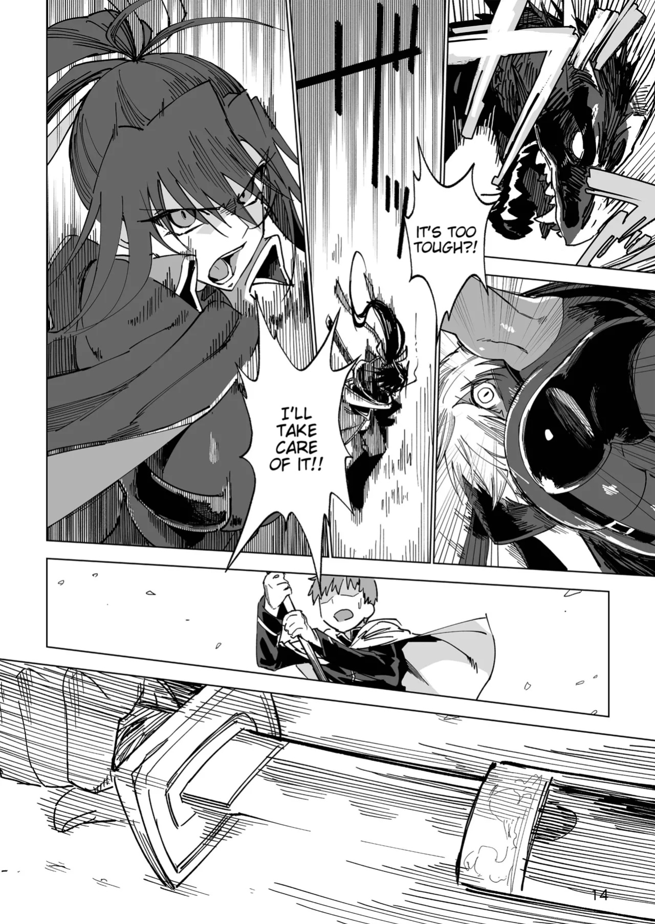 [Gatakomanchi (Komagata)] Isekai Mesu Yuusha [Tigoris Translates] [Satansoft]