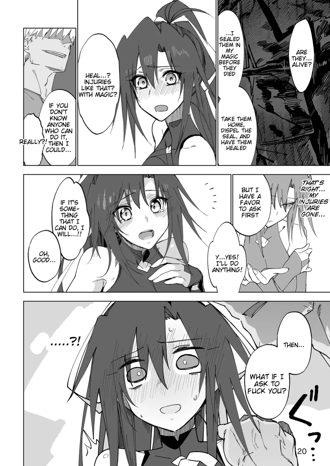 [Gatakomanchi (Komagata)] Isekai Mesu Yuusha [Tigoris Translates] [Satansoft]