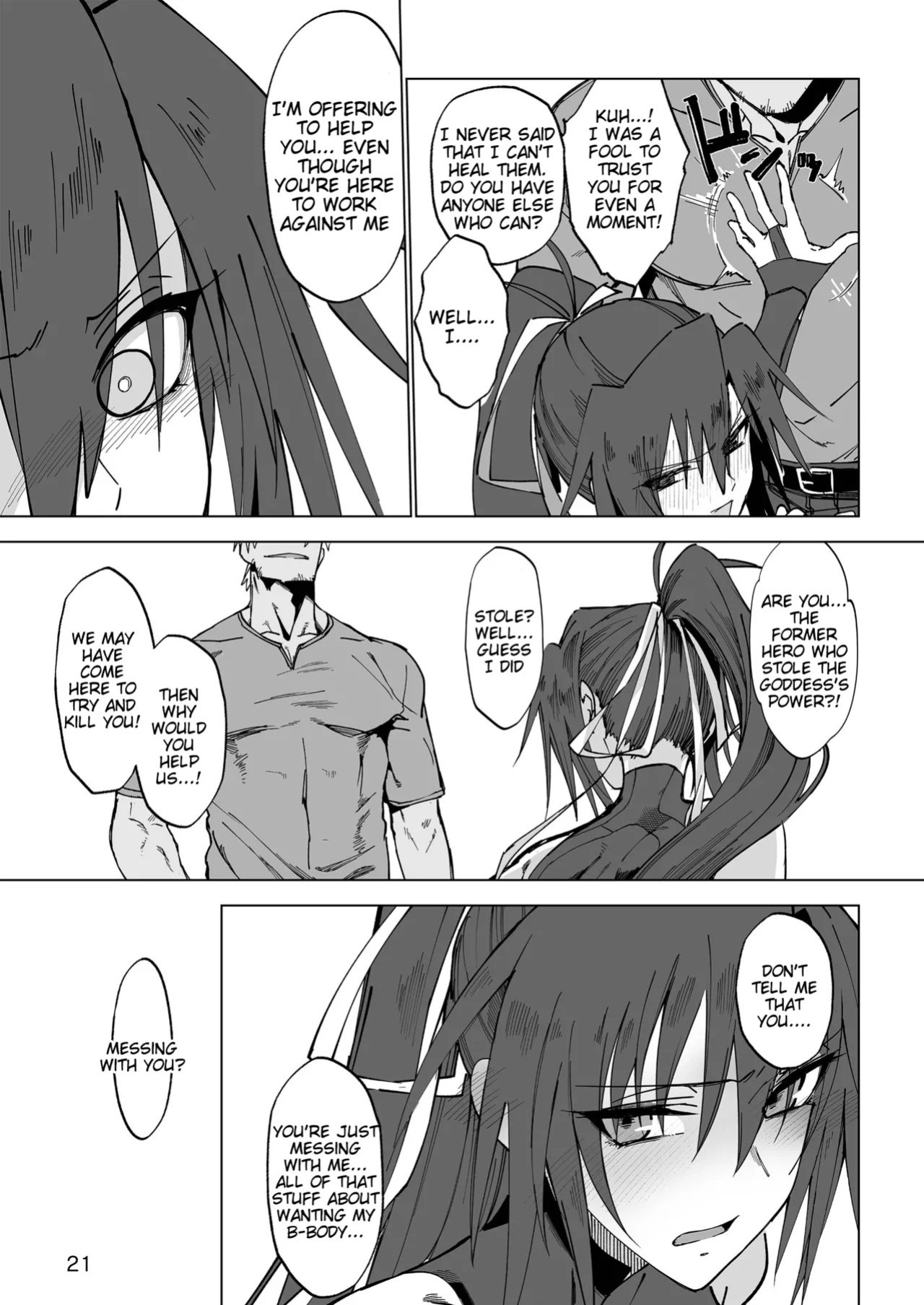 [Gatakomanchi (Komagata)] Isekai Mesu Yuusha [Tigoris Translates] [Satansoft]