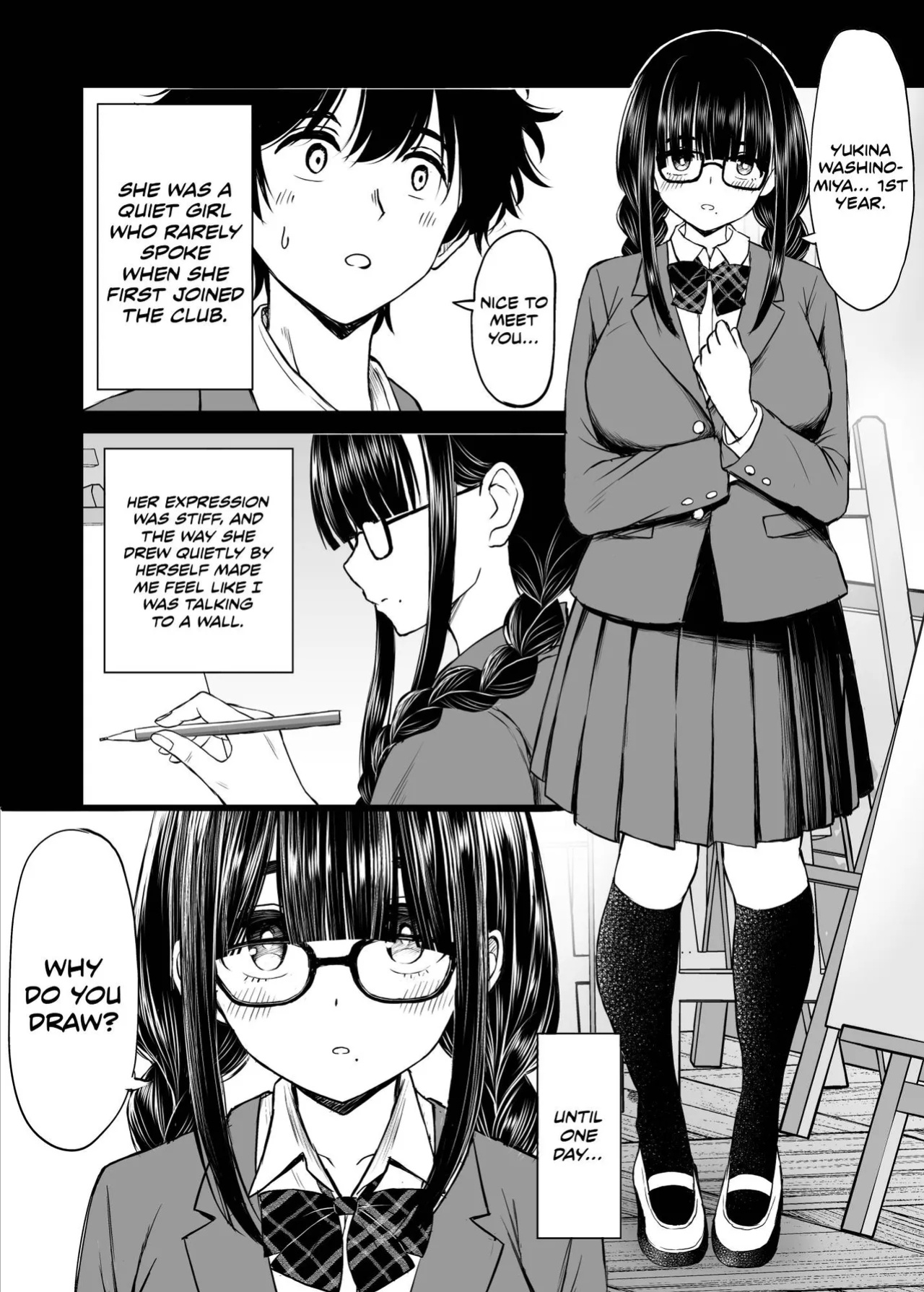 [Kotorakku] Bijutsubu no Kyonyuu Kouhai ga Nude Model ni Natta Kekka Amari ni Ero Sugite Ore no Geijutsu ga Bakuhatsushita Hanashi