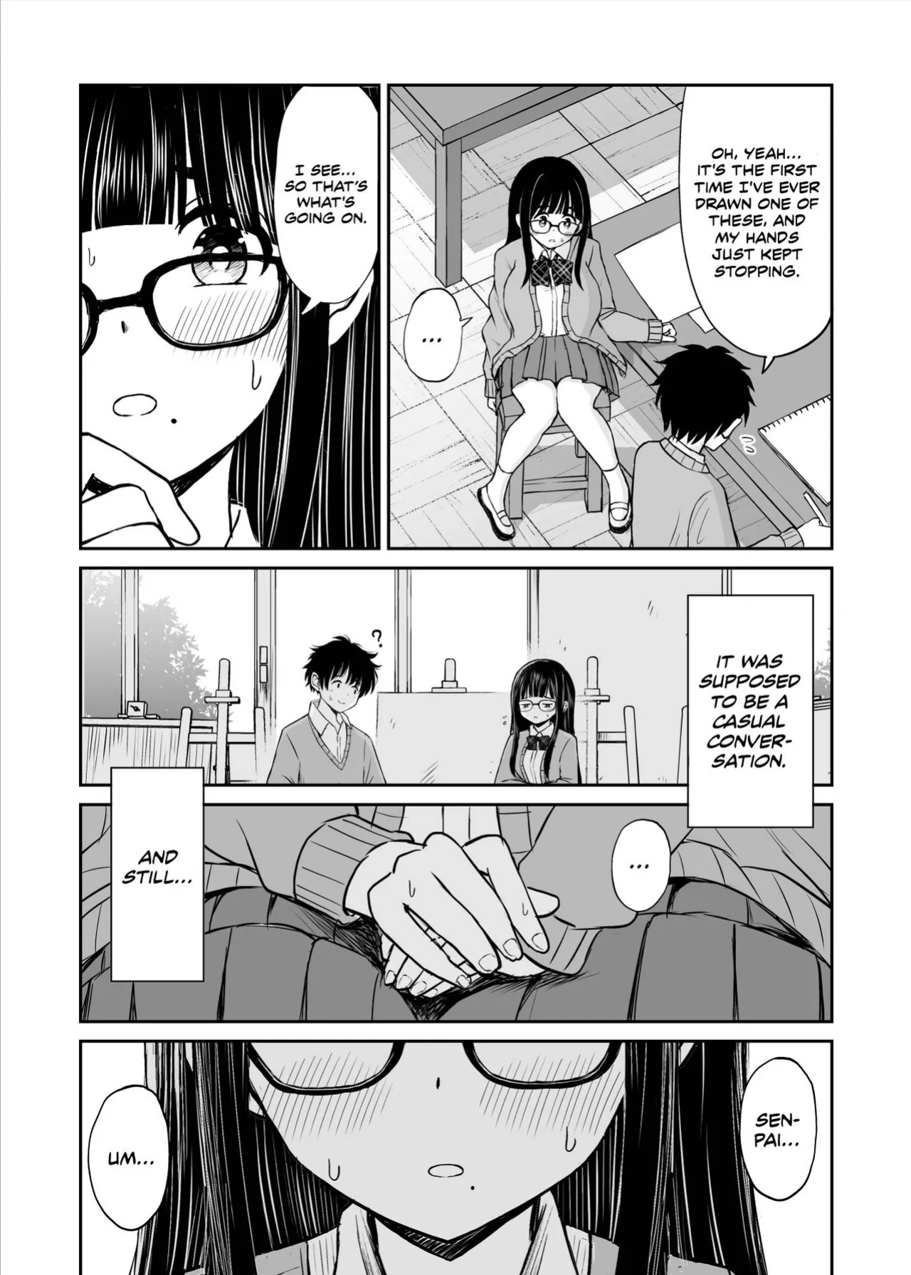 [Kotorakku] Bijutsubu no Kyonyuu Kouhai ga Nude Model ni Natta Kekka Amari ni Ero Sugite Ore no Geijutsu ga Bakuhatsushita Hanashi