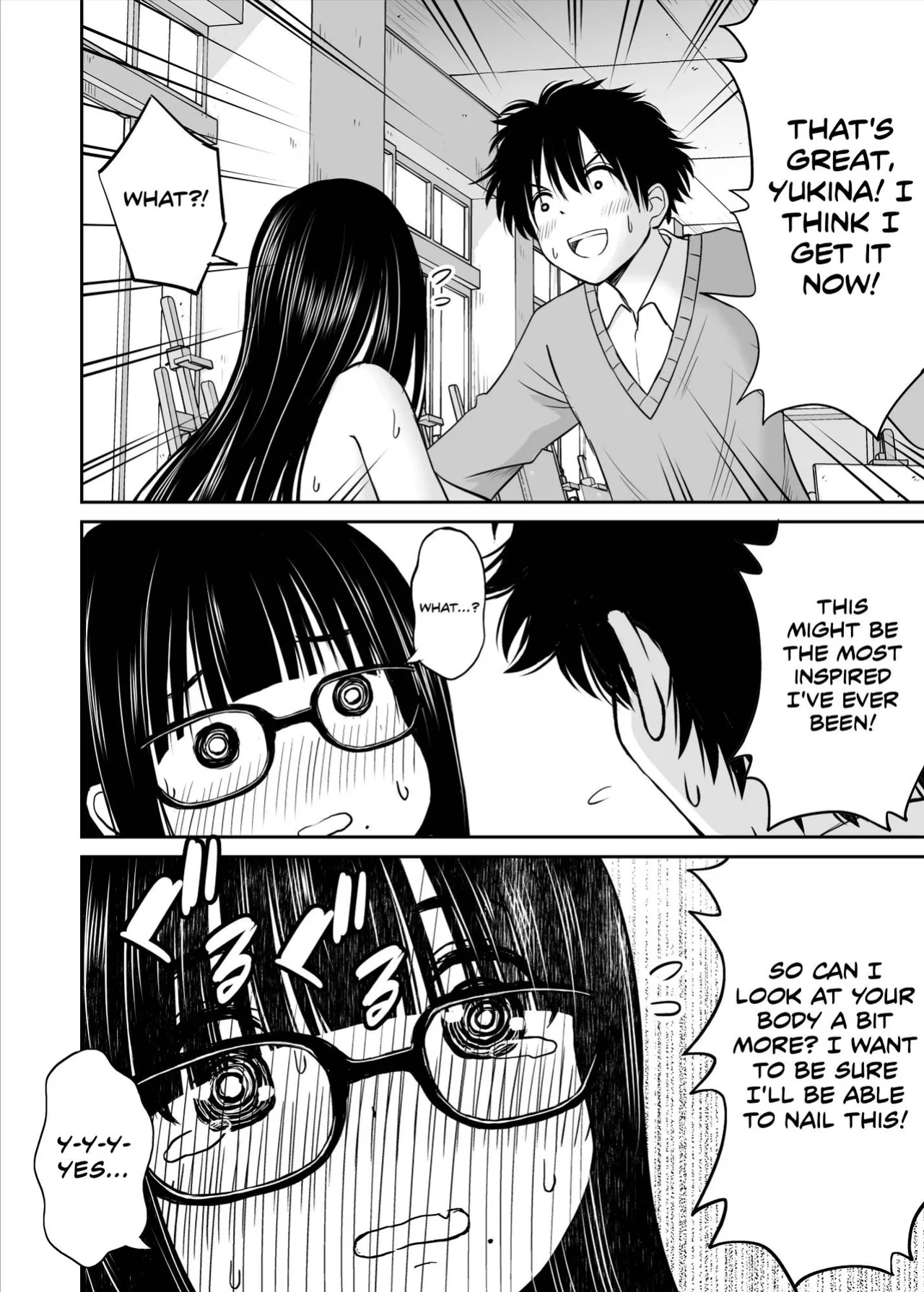 [Kotorakku] Bijutsubu no Kyonyuu Kouhai ga Nude Model ni Natta Kekka Amari ni Ero Sugite Ore no Geijutsu ga Bakuhatsushita Hanashi