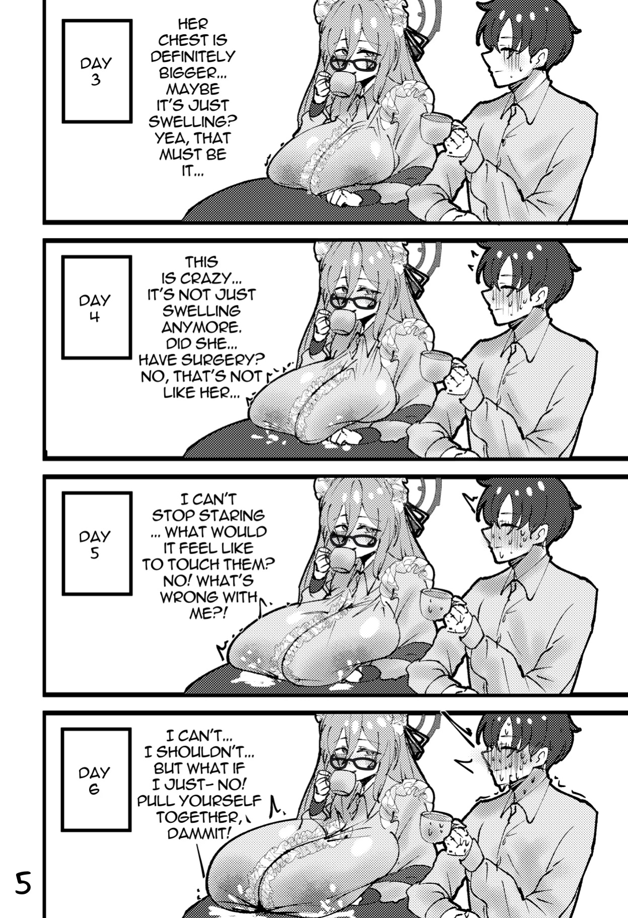 [Mazo_kunn] Akane's Overflowing Service (Blue Archive)