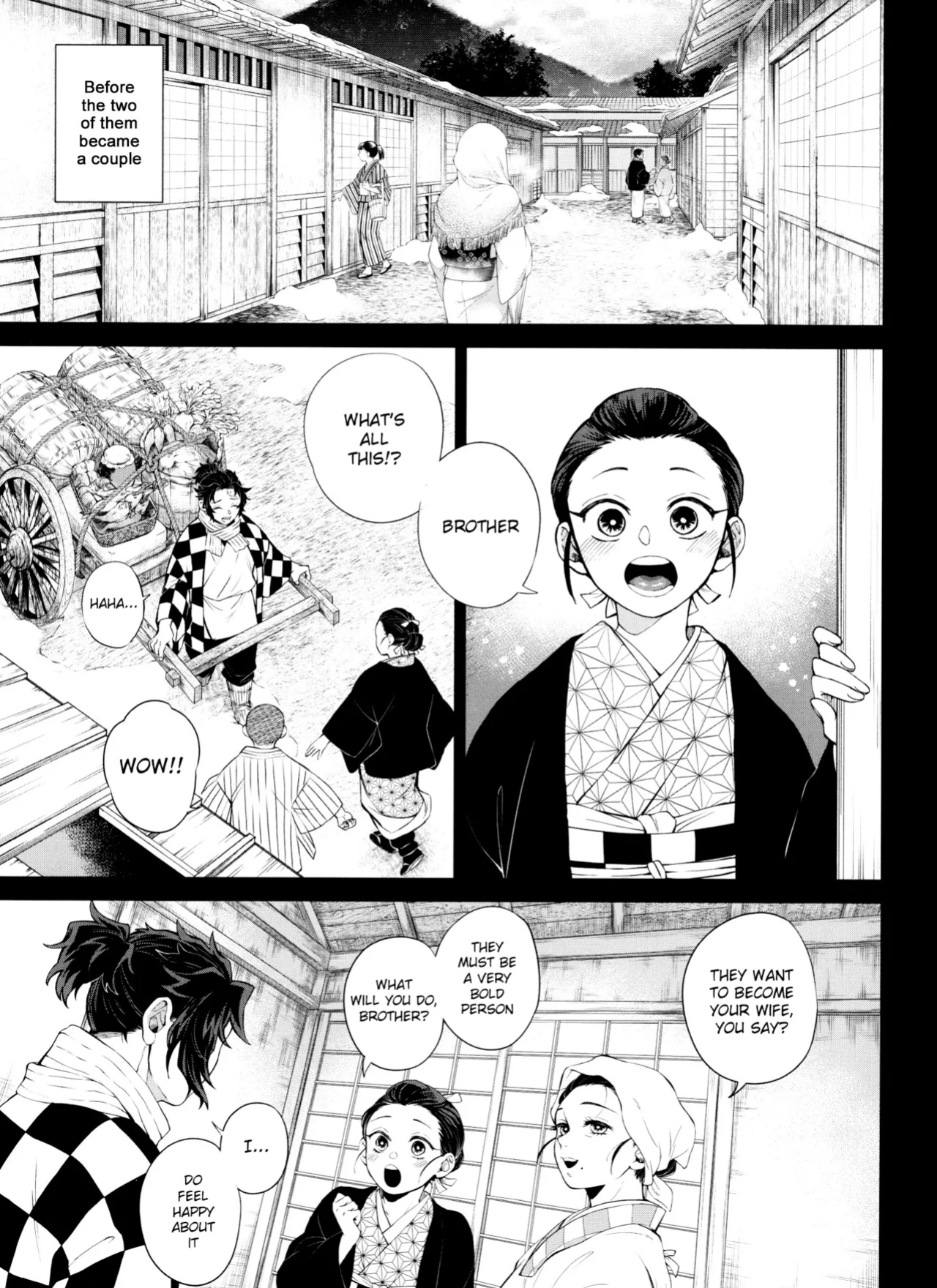 (Tanjoubi ni wa 1000 no Hanataba Hoshi ni Negai o. 2022) [Mekao (Den Meka)] Kitsune Musubi Ni | Tying the Knot with a Fox 2 (Kimetsu no Yaiba) {Chin²}