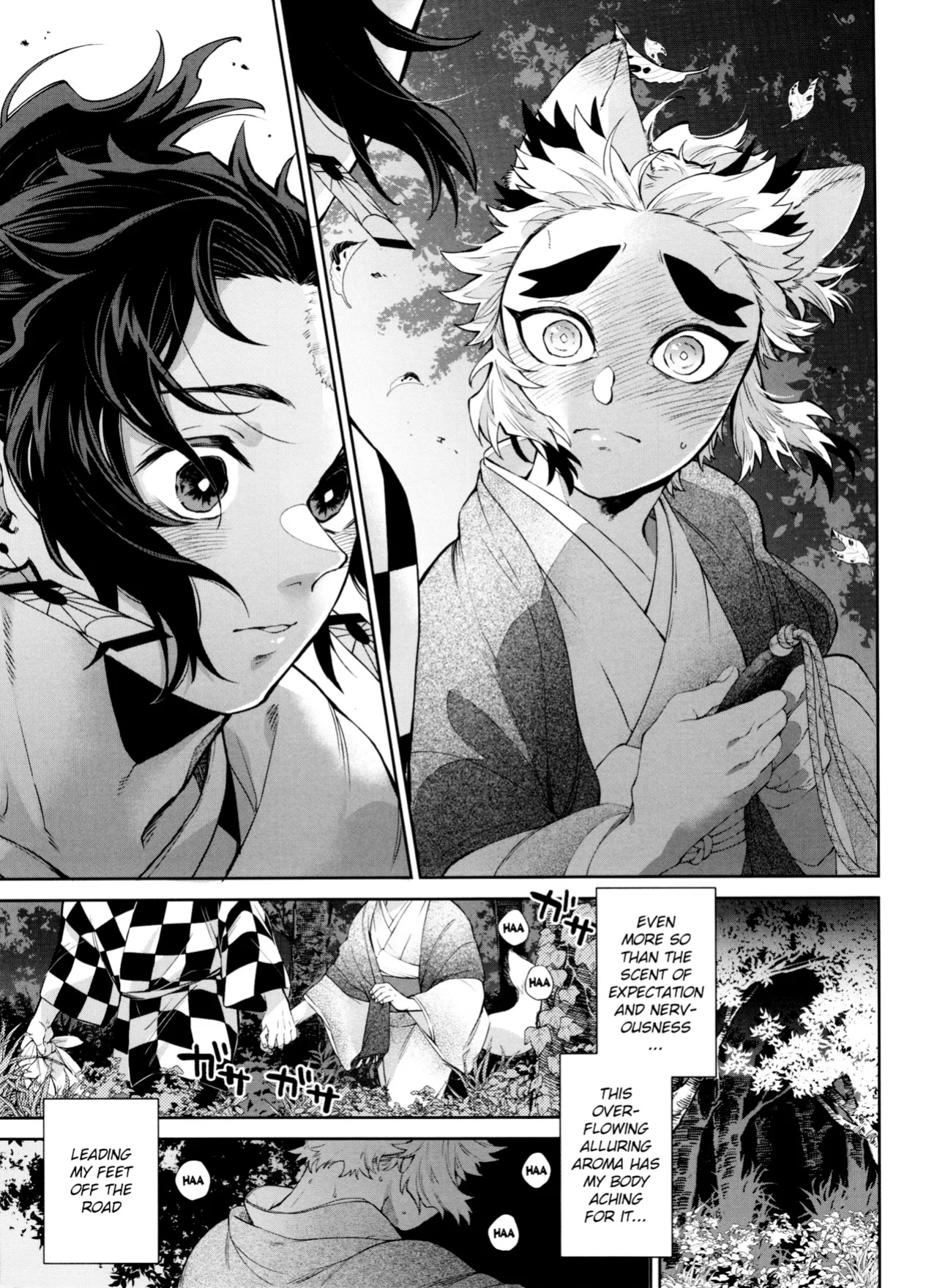 (Tanjoubi ni wa 1000 no Hanataba Hoshi ni Negai o. 2022) [Mekao (Den Meka)] Kitsune Musubi Ni | Tying the Knot with a Fox 2 (Kimetsu no Yaiba) {Chin²}