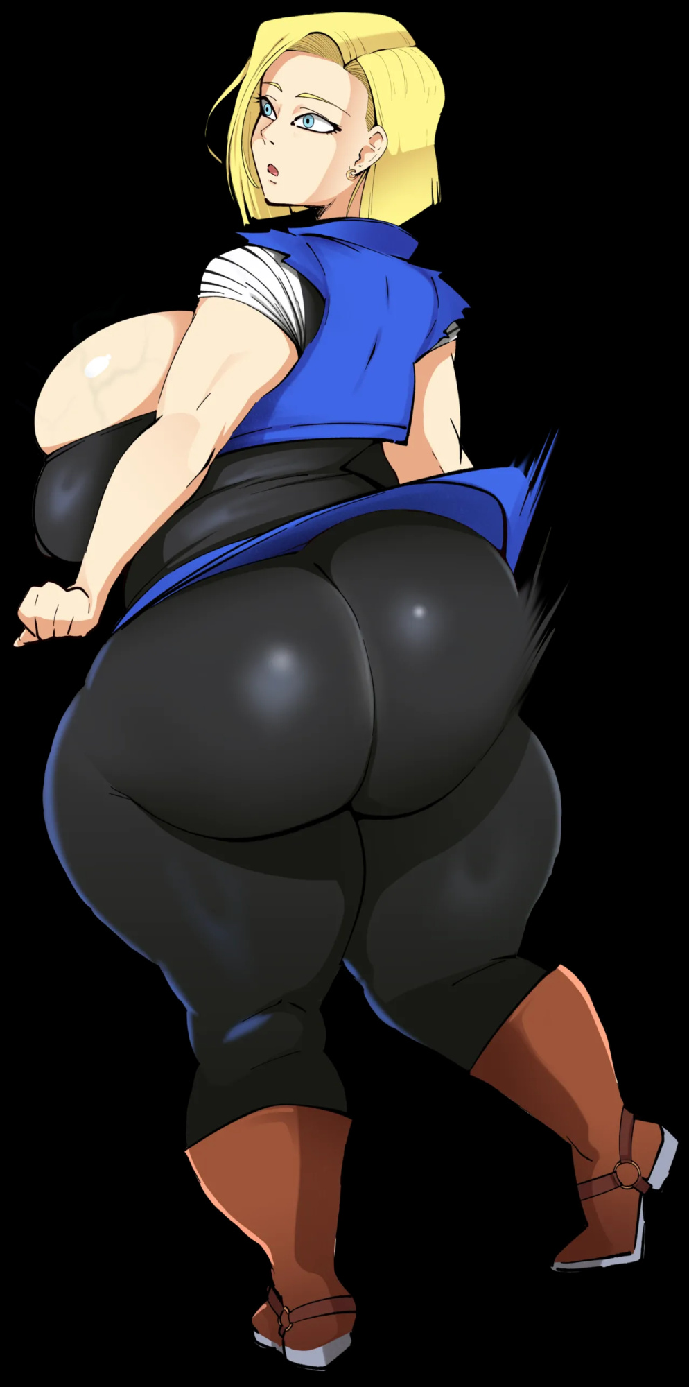 [BitterCream] Oolong X Android 18: The Last Hope [Uncensored] (Dragon Ball)