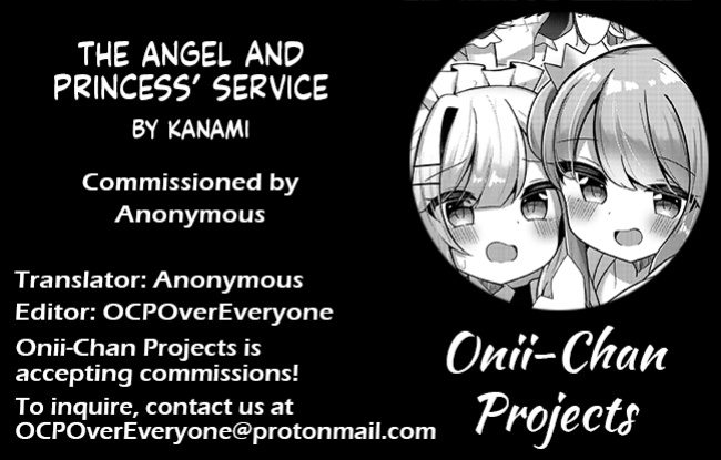 [Kanamiya (Kanami)] Tenshi to Hime no go Houshi - Angel and Princess' Service (Amane Kanata, Himemori Luna) [Onii-chan Projects]
