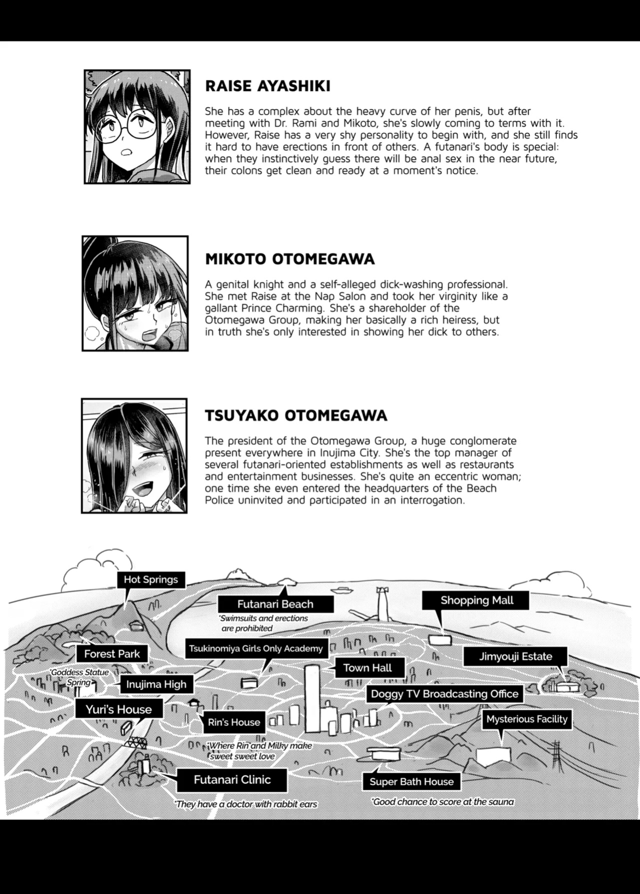 [Aoba Q Madou (Futaba Yodomu)] Futanari Days With a Twist 2: The Otomegawa Women