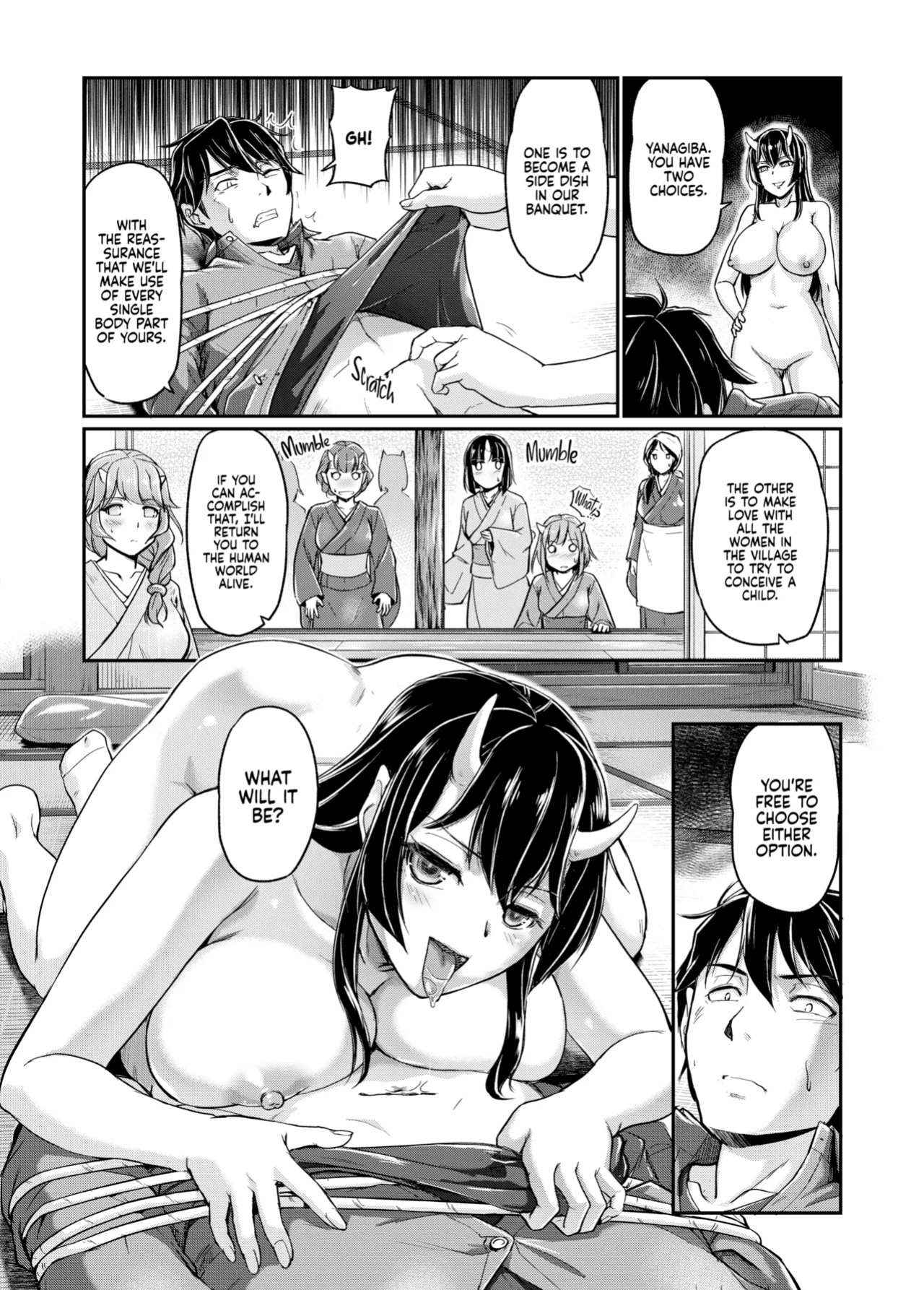 [Urase Shioji] Oni Harame: Impregnate ALL the Oni! {Full Moon}