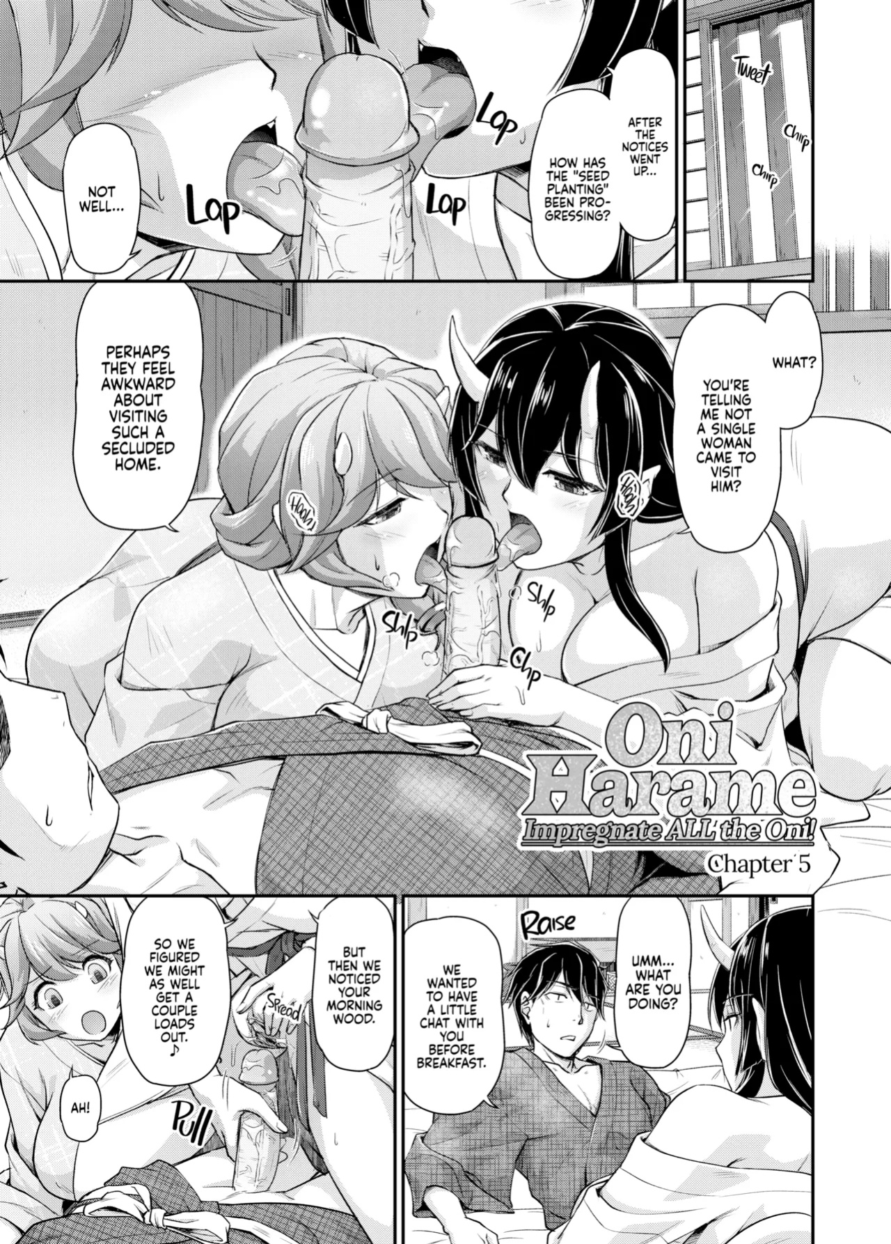 [Urase Shioji] Oni Harame: Impregnate ALL the Oni! {Full Moon}