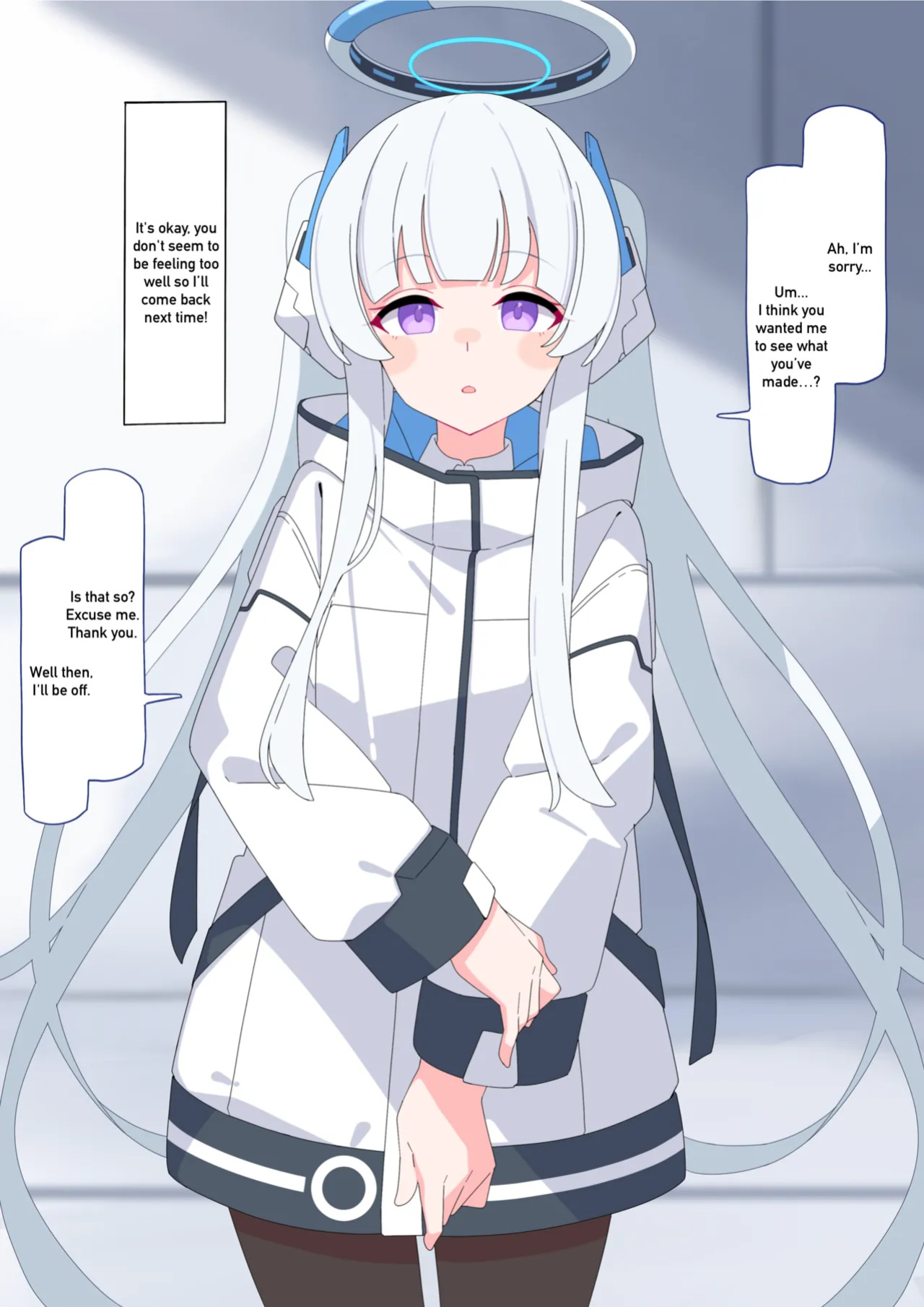 [Komi] Noa Buzama Saimin | Noa’s Disgraceful Hypnosis (Blue Archive) [Furaseigi]
