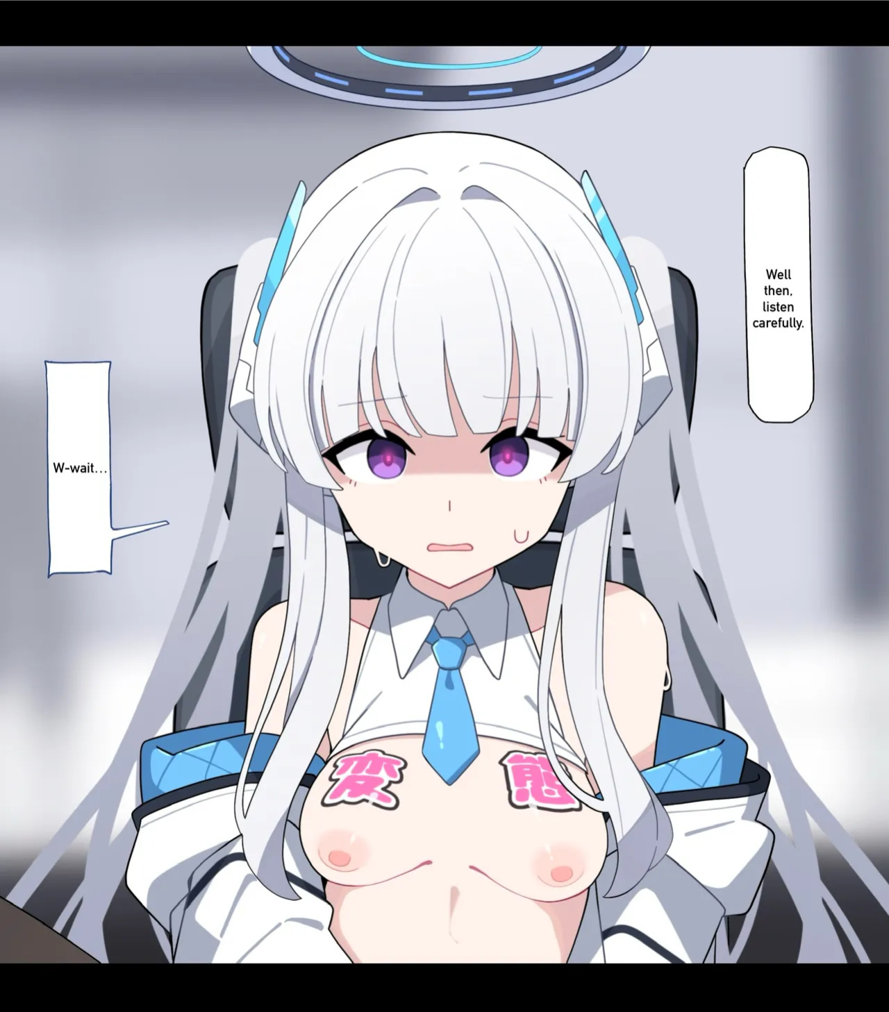 [Komi] Noa Buzama Saimin | Noa’s Disgraceful Hypnosis (Blue Archive) [Furaseigi]