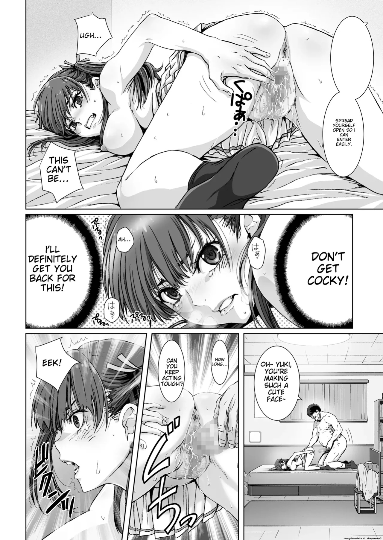 [STUDIO PAL (Nanno Koto, Kenzaki Mikuri)] Kuso Ue Kara Mesen no Meikko o Saiminjutsu de Hazukashii Oshioki o Suru. | I use hypnotism to give my arrogant niece a humiliating punishment.