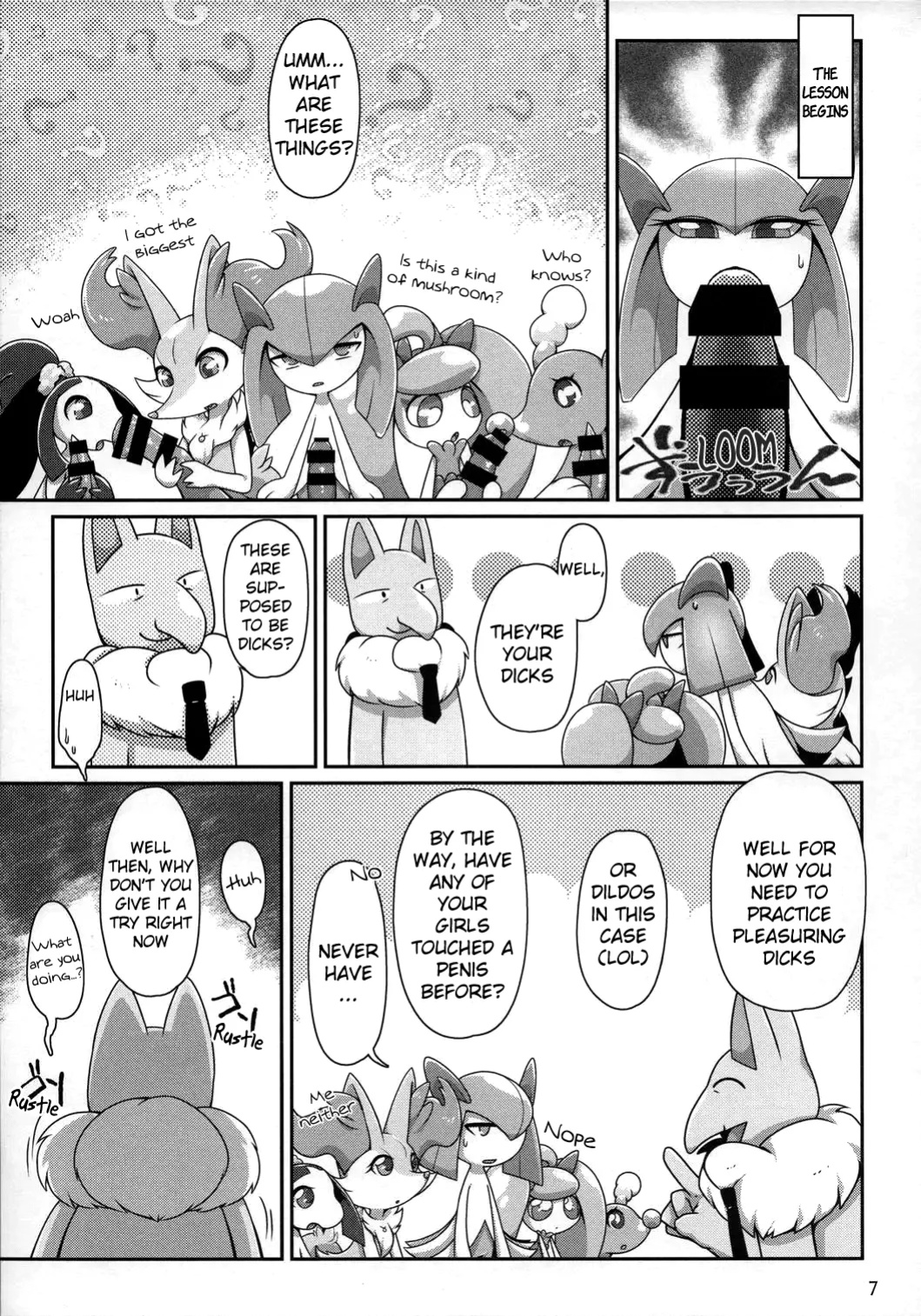 (Kemoket 7) [Harugumo. (Negoya)] TC Girls Makura Hajimemashita | TC Girls Begins their Nightlife (Pokémon) [Benjiboyo]