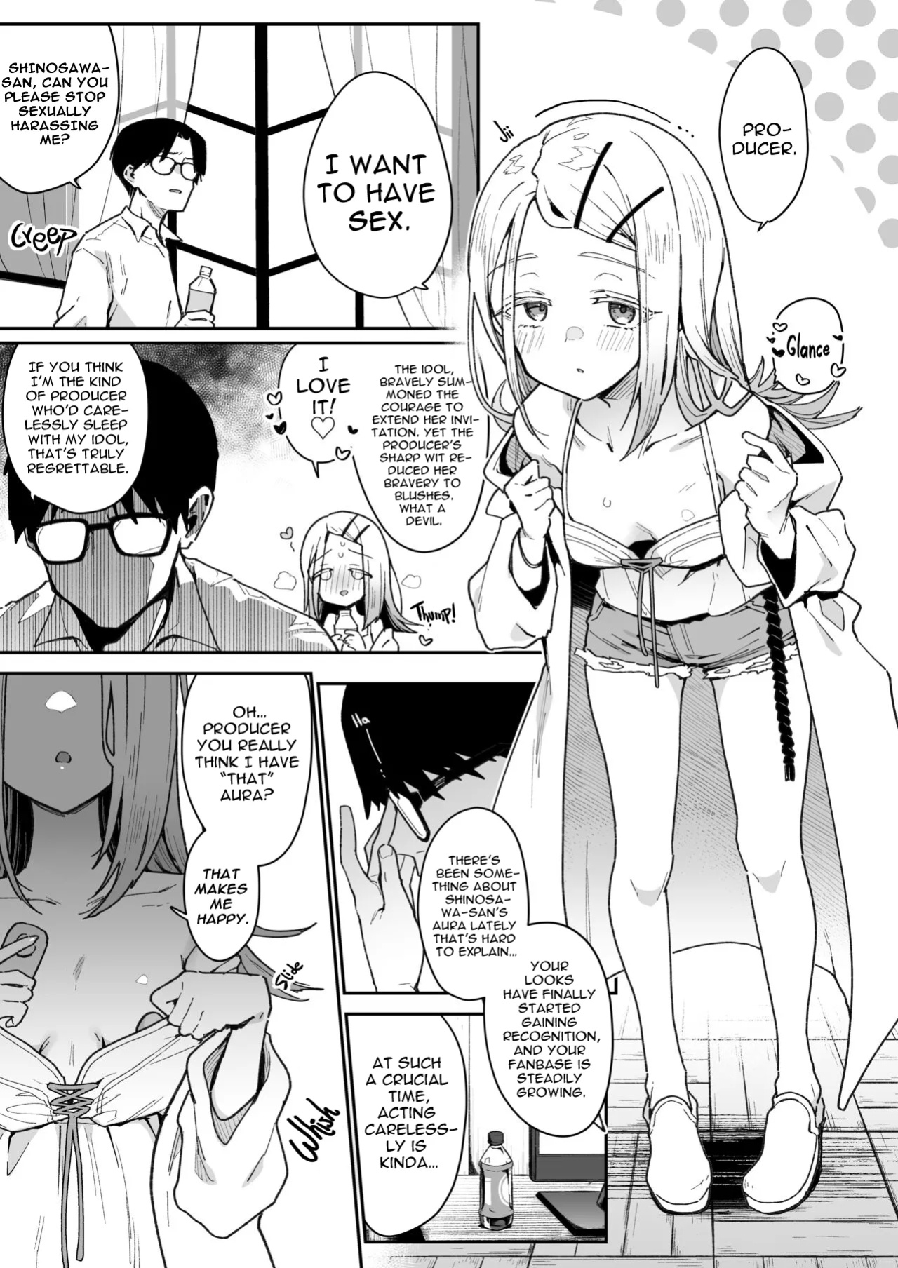 [Inbou no Teikoku (IN-KA of the Dead)] Shinosawa-san no Koubi Muki de wa Nai Karada | Shinosawa-san's Body Isn't Ready for Mating! (Gakuen IDOLM@STER)
