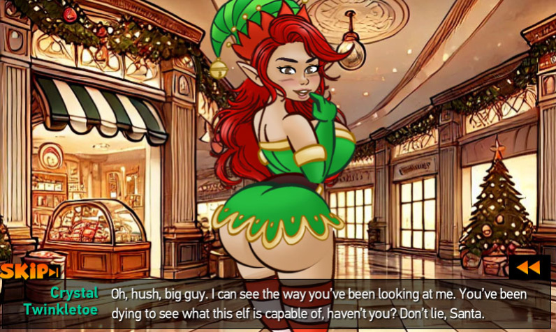 She Means Business game: Naughty Or Nice - Crystal