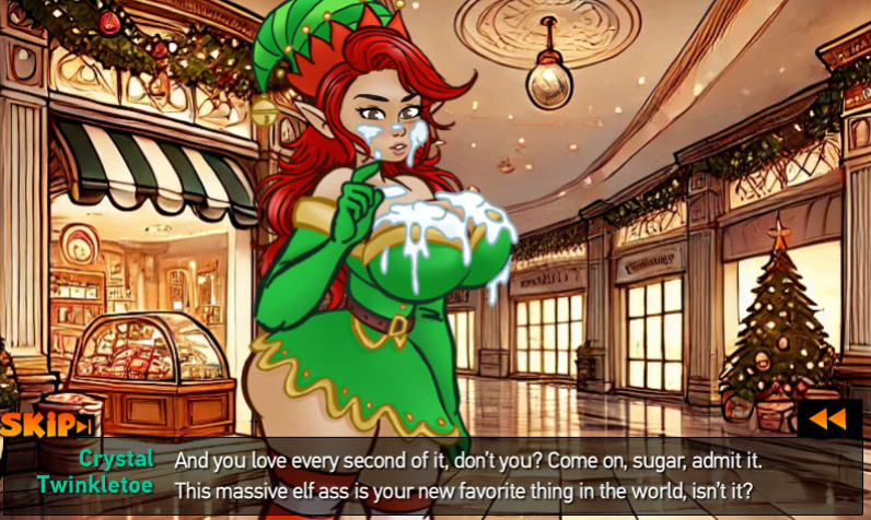 She Means Business game: Naughty Or Nice - Crystal