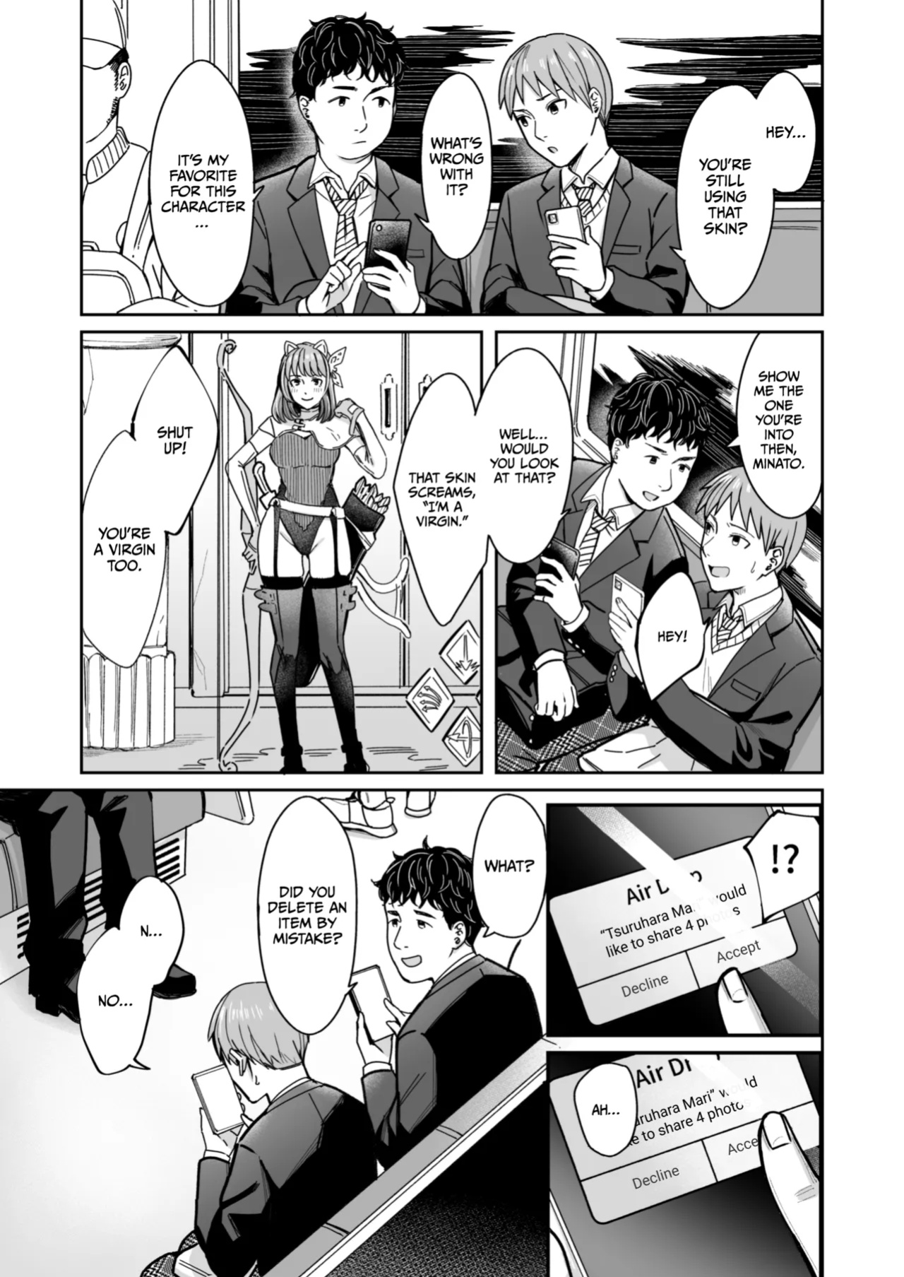 [YAGEN Nankotsu (Inukami Inoji)] Shiranai Josei kara Gazou Kyouyuu de Eroi Jidori ga Okuraretekita Hanashi [CulturedCommissions]