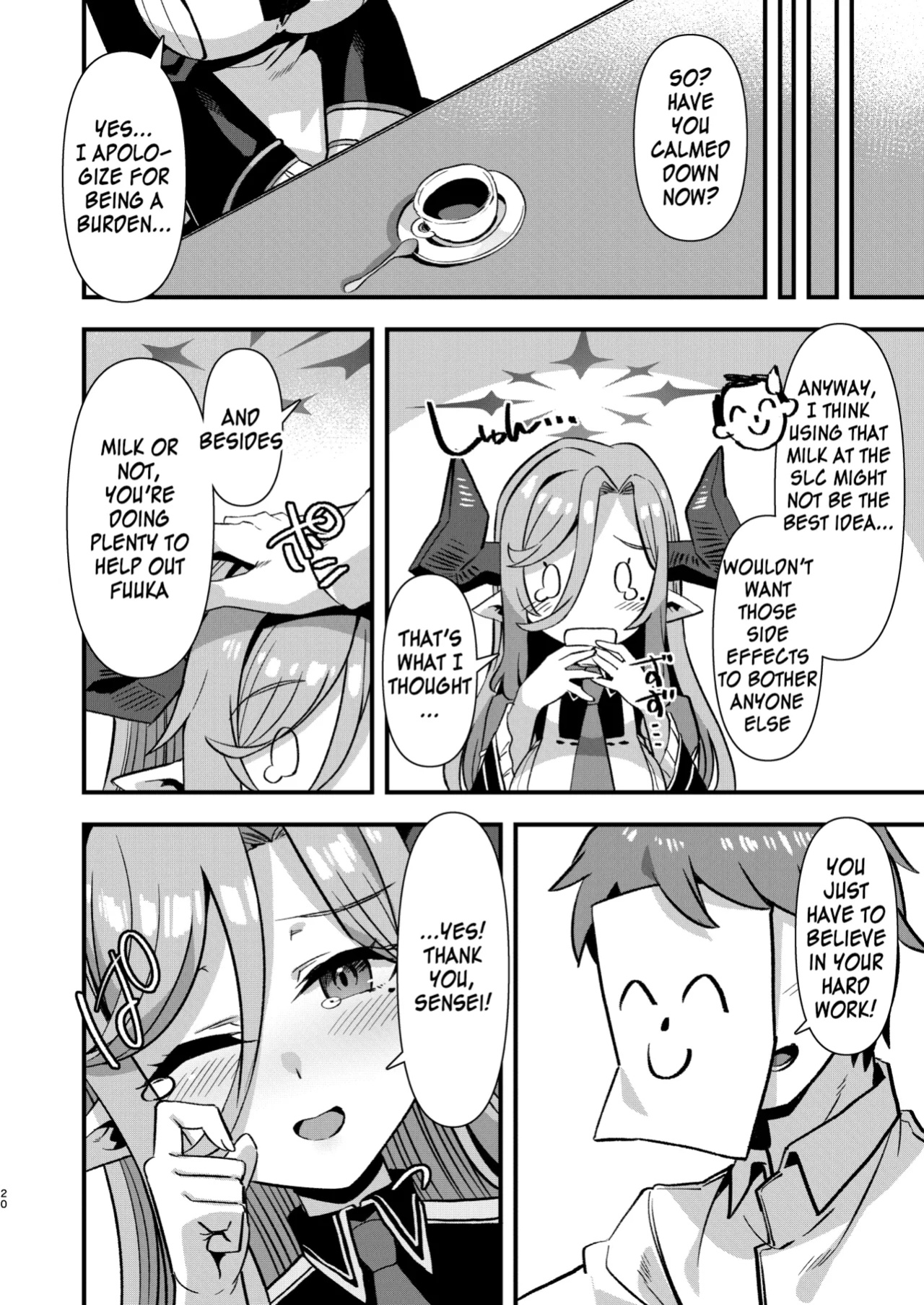 [Harigane Shinshi Doumei (Harigane Shinshi)] Gehenna Gakuen Kyuushoku-bu Ushimaki Nyuugyou | Gehenna Academy School Lunch Club Ushimaki Dairy (Blue Archive) [SDF]