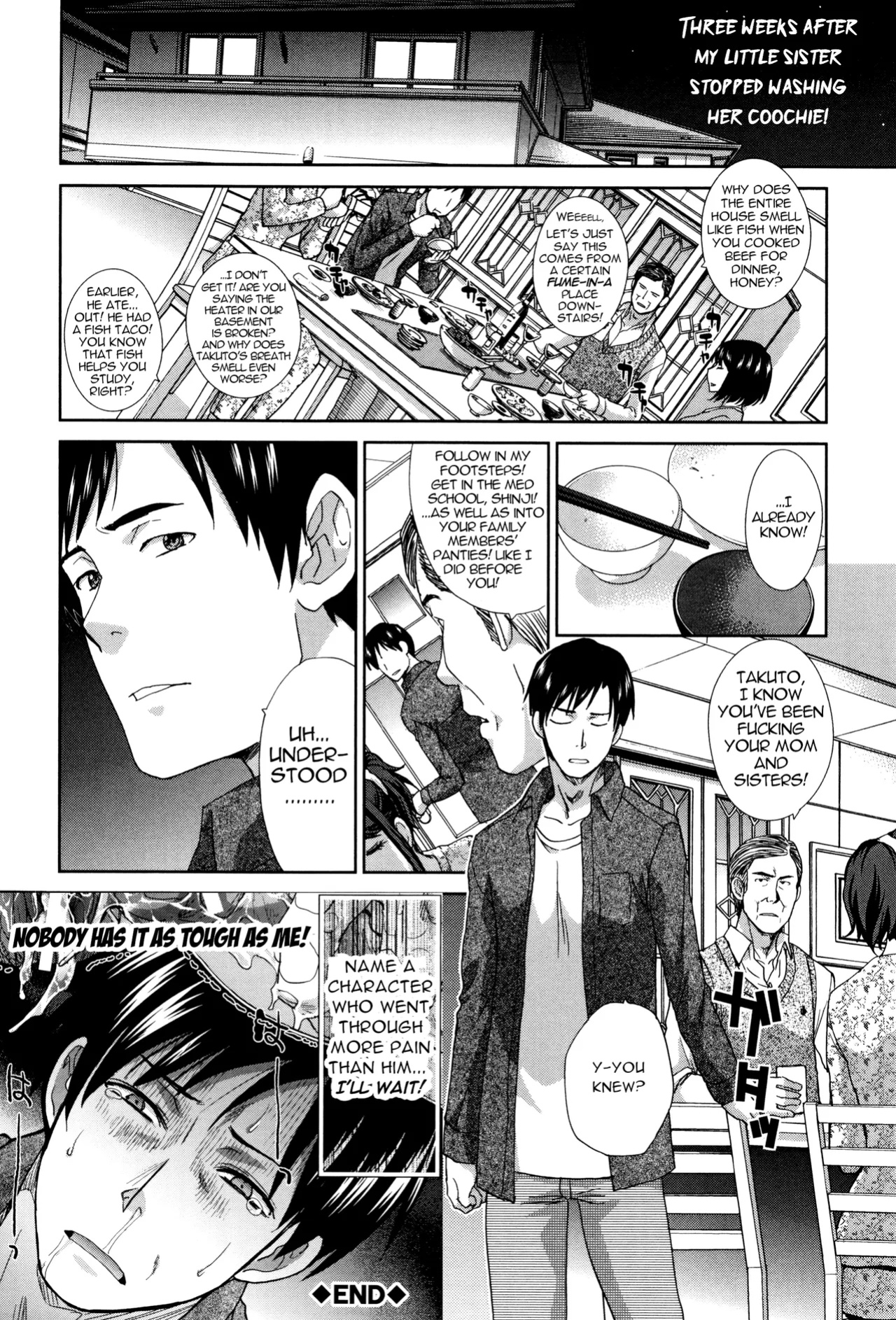 [Itaba Hiroshi] Houkai Kazoku | Dysfunctional Family Ch. 1 (Kazoku Soukanzu) [menospeaknihongo]