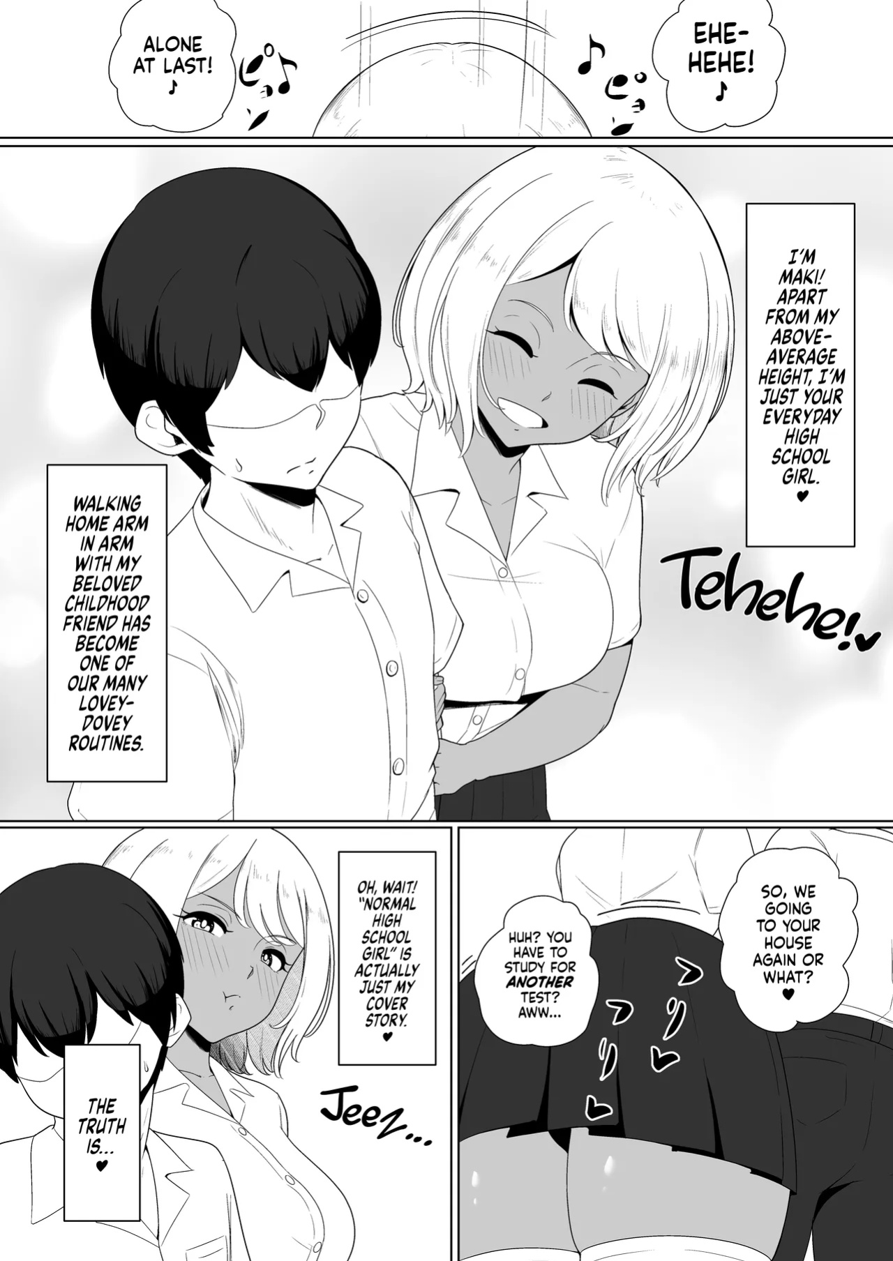 [Toiro-tei (Kuroiro Toiro)] inma na Osananajimi no Sakunyuu Jijou "Houkago Onedari Chichishibori Hen" ー Milking My Succubus Childhood Friend?! - Begging To Be Wrung Out After School! [head empty]