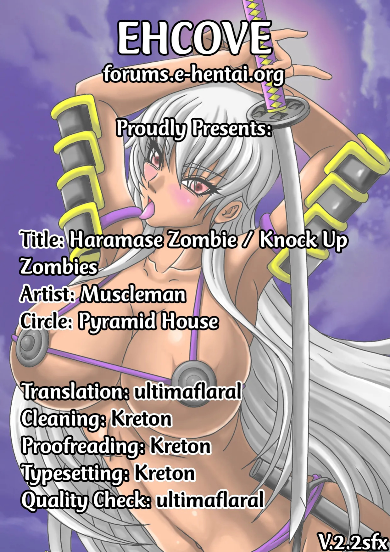 [Pyramid House (Muscleman)] Haramase Zombie | Knock Up Zombies [EHCOVE]