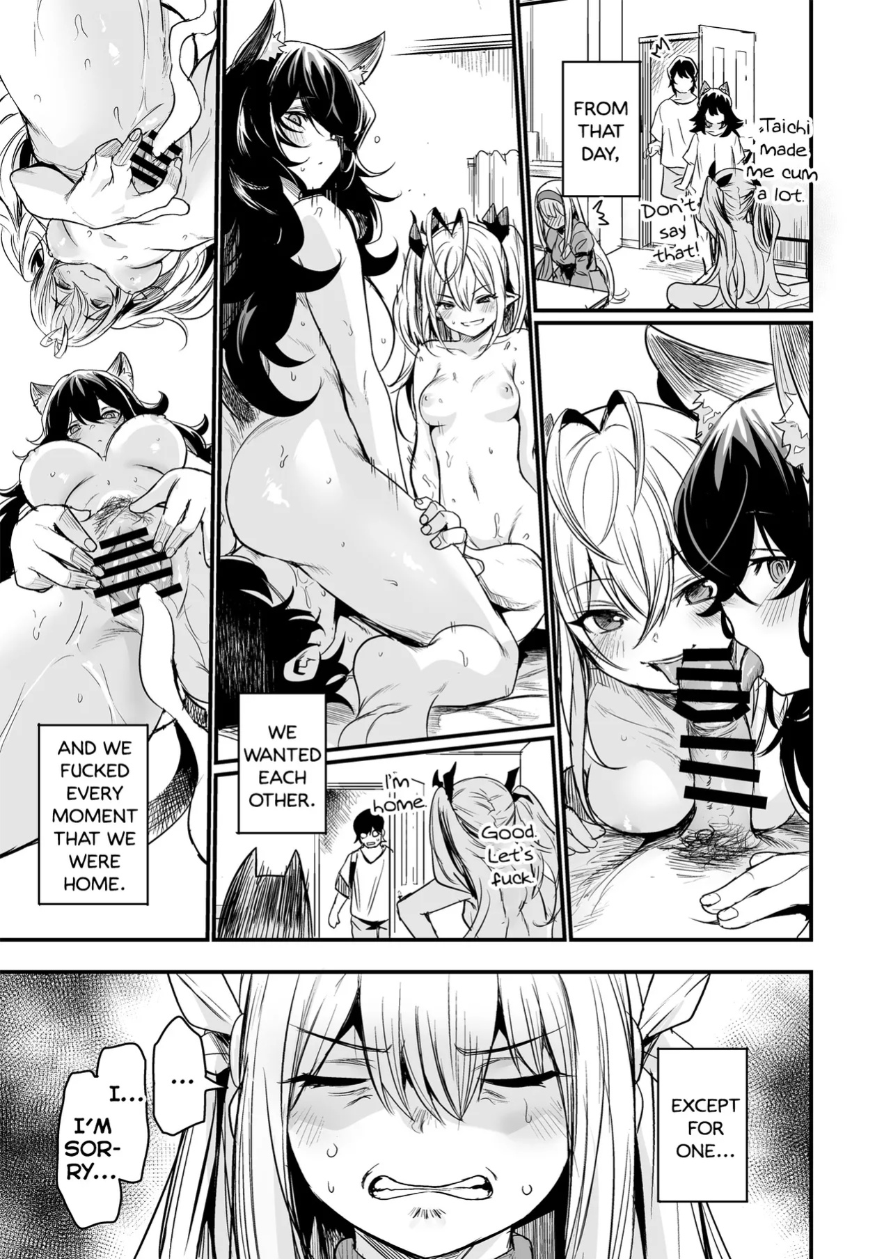[Ikkizuka (Kizuka Kazuki)] Isekai kara Kimashita. | They Came From a Different World