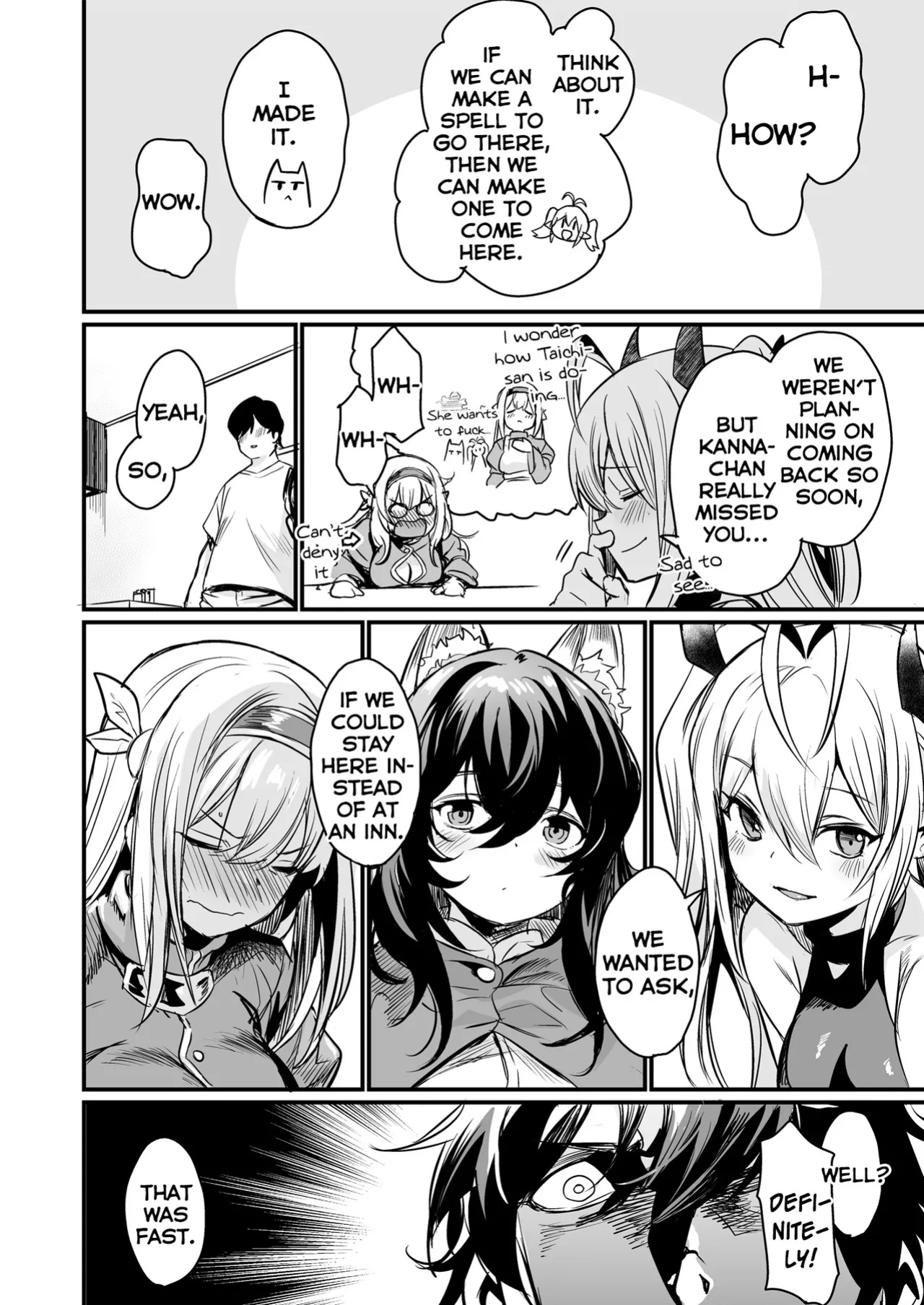 [Ikkizuka (Kizuka Kazuki)] Isekai kara Kimashita. | They Came From a Different World
