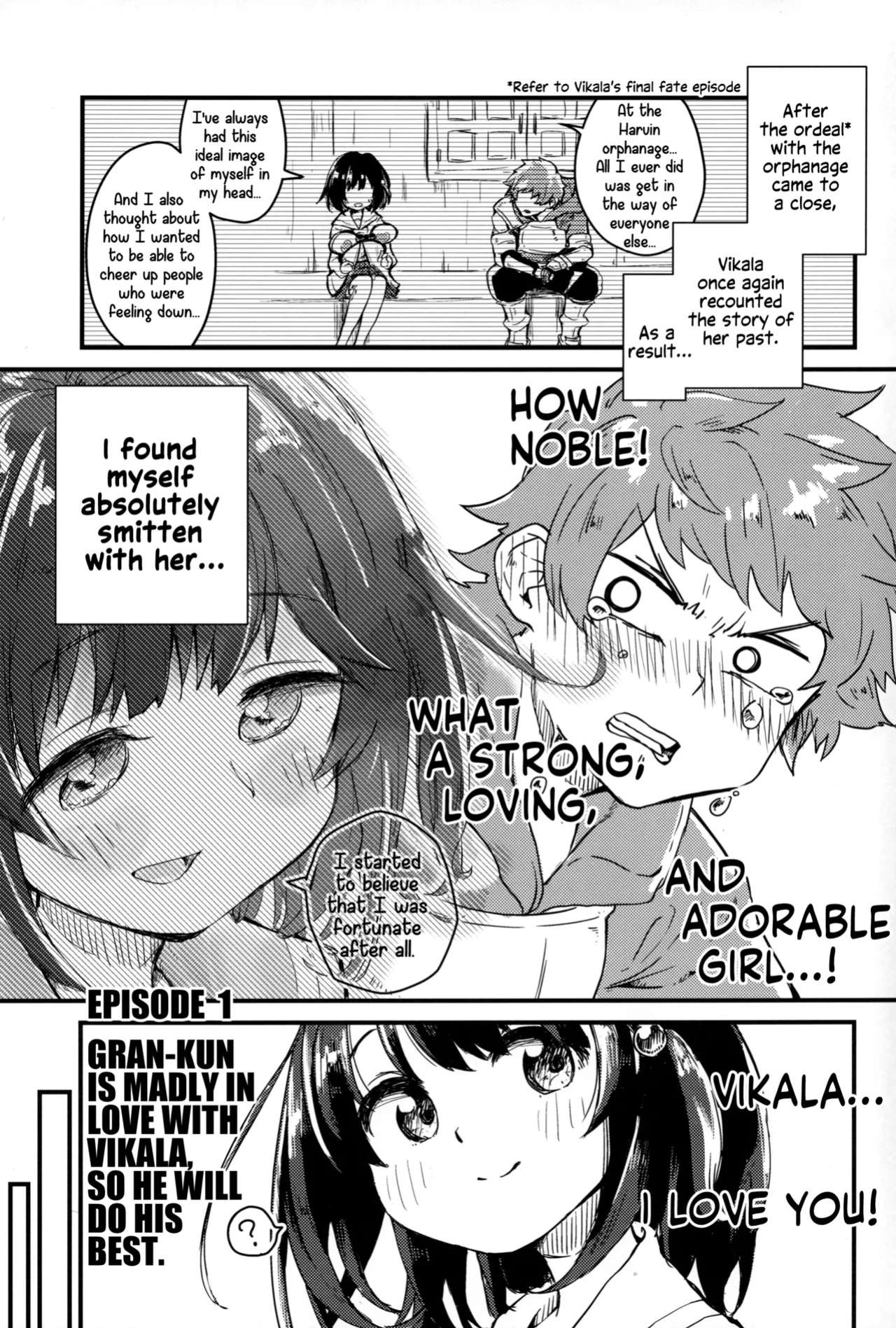 (C103) [Merry Melody Line (Hammy Aura)] Vikala ni Gachi Hore Gran-kun (Granblue Fantasy) [Santamariaba]