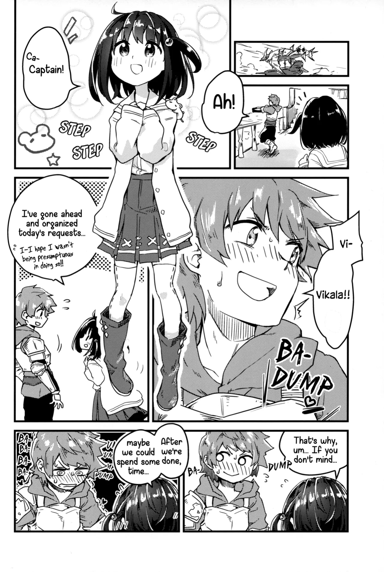 (C103) [Merry Melody Line (Hammy Aura)] Vikala ni Gachi Hore Gran-kun (Granblue Fantasy) [Santamariaba]