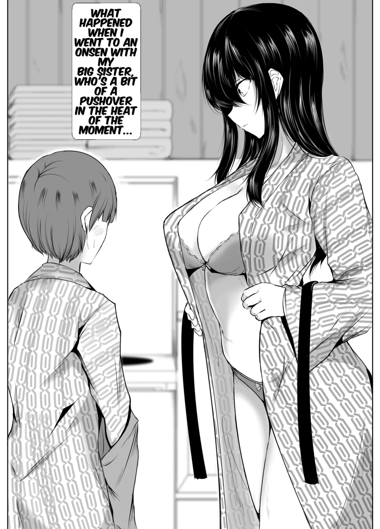 [Ishi Kenpi (Issi-13)] Dosakusanimagirete Oshi Ni Yowai Ane to Onsen Haitta Kekka | What Happened When I Went to an Onsen WIth My Big Sister, Who's a Bit of a Pushover in the Heat of the Moment... [WayVZ]
