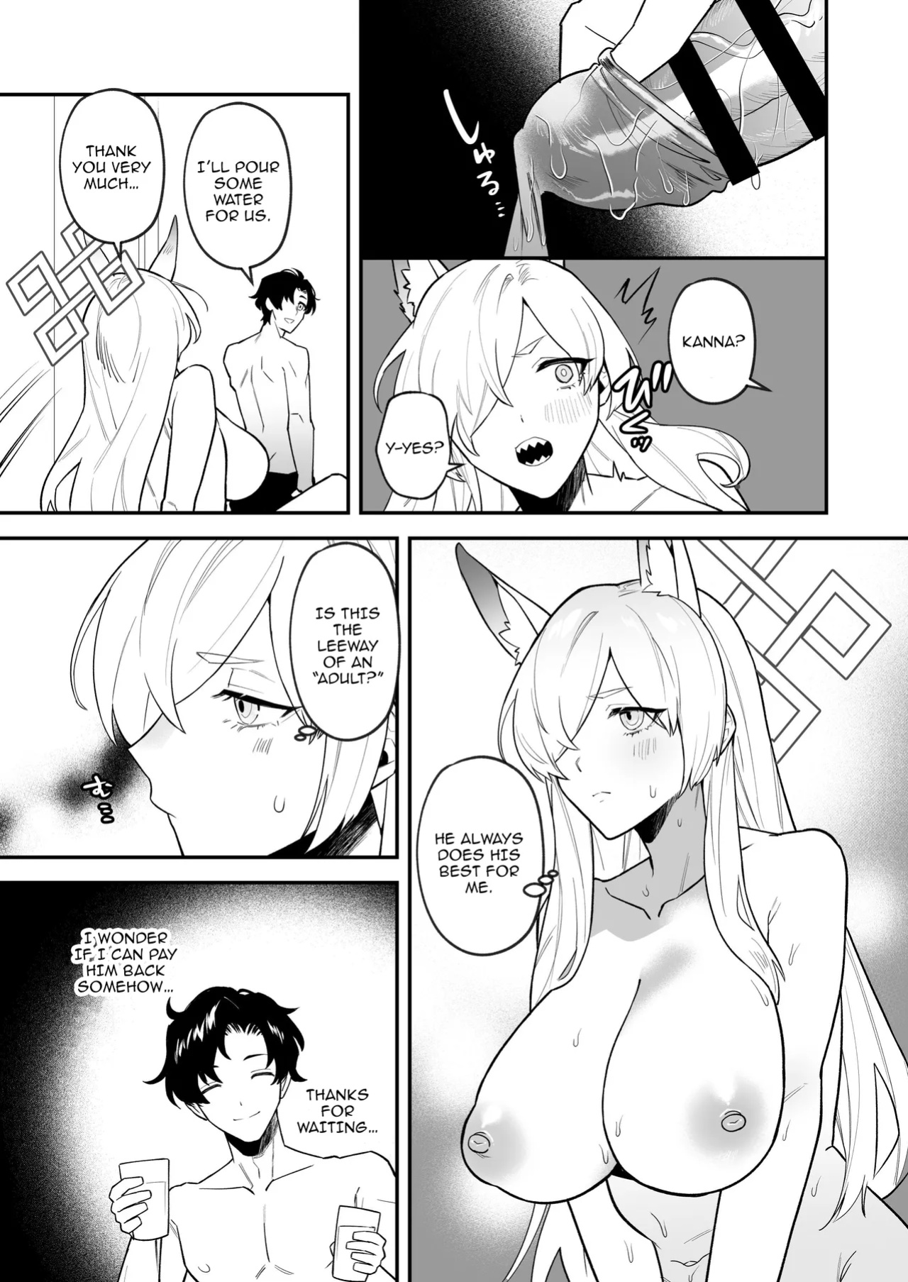[Rojiura no Toufu (Roji)] Sensei, Okakugo o | Sensei, Please Prepare Yourself (Blue Archive)