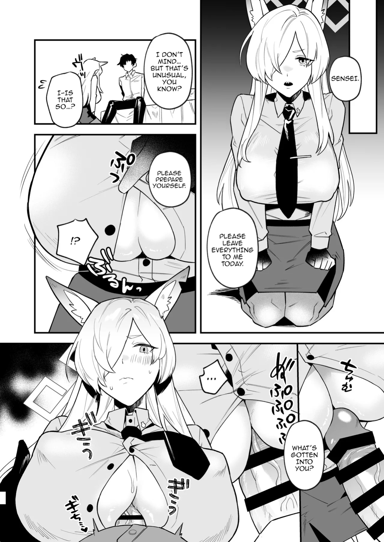 [Rojiura no Toufu (Roji)] Sensei, Okakugo o | Sensei, Please Prepare Yourself (Blue Archive)