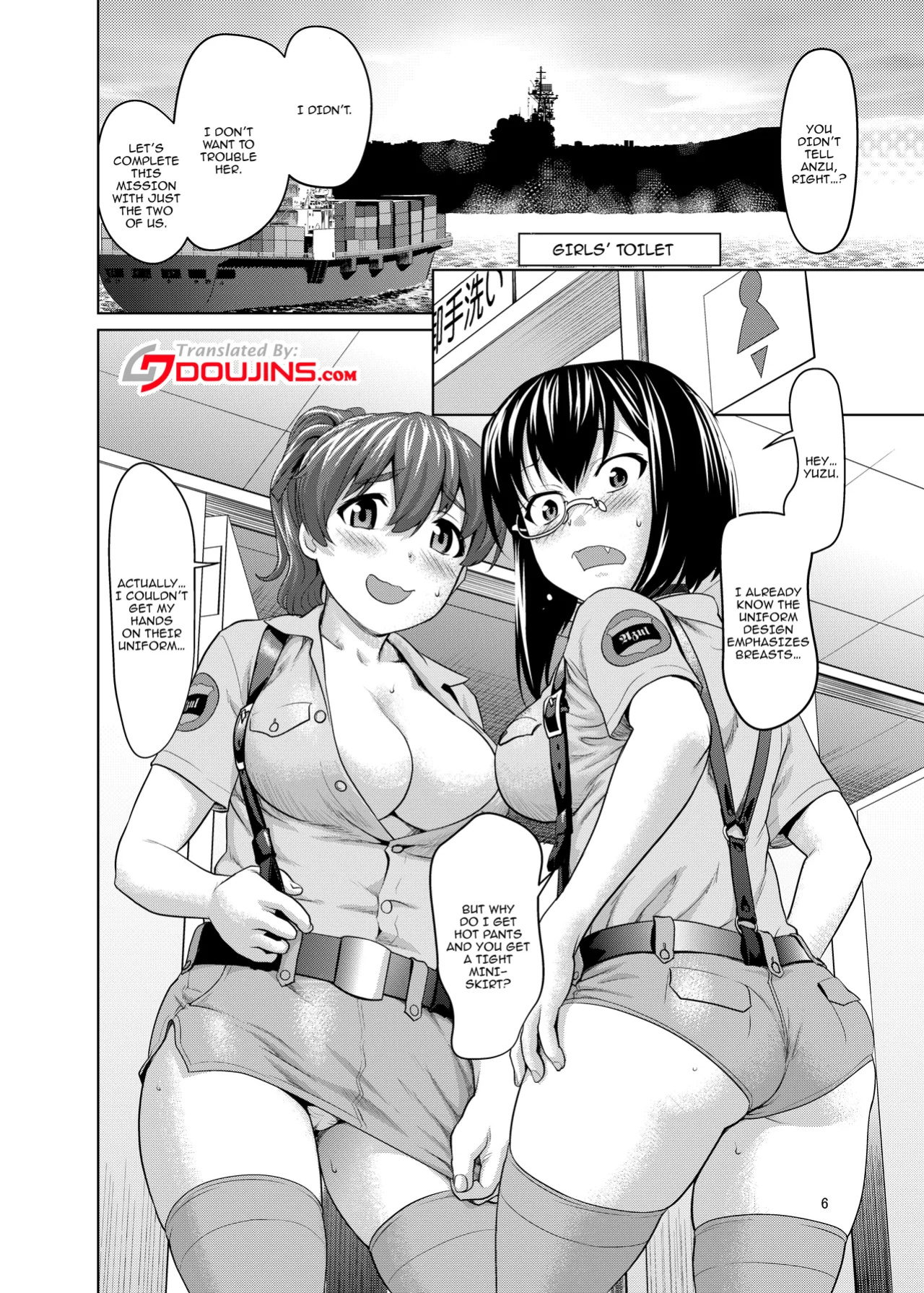 [Saidamin (Saida Kazuaki)] Kawashima Momo to Koyama Yuzu no Sennyuu! Seishidan-kou Daisakusen / Kawashima Momo's and Koyama Yuzu's Great Blue Division High School Infiltration Plan!(Girls und Panzer)