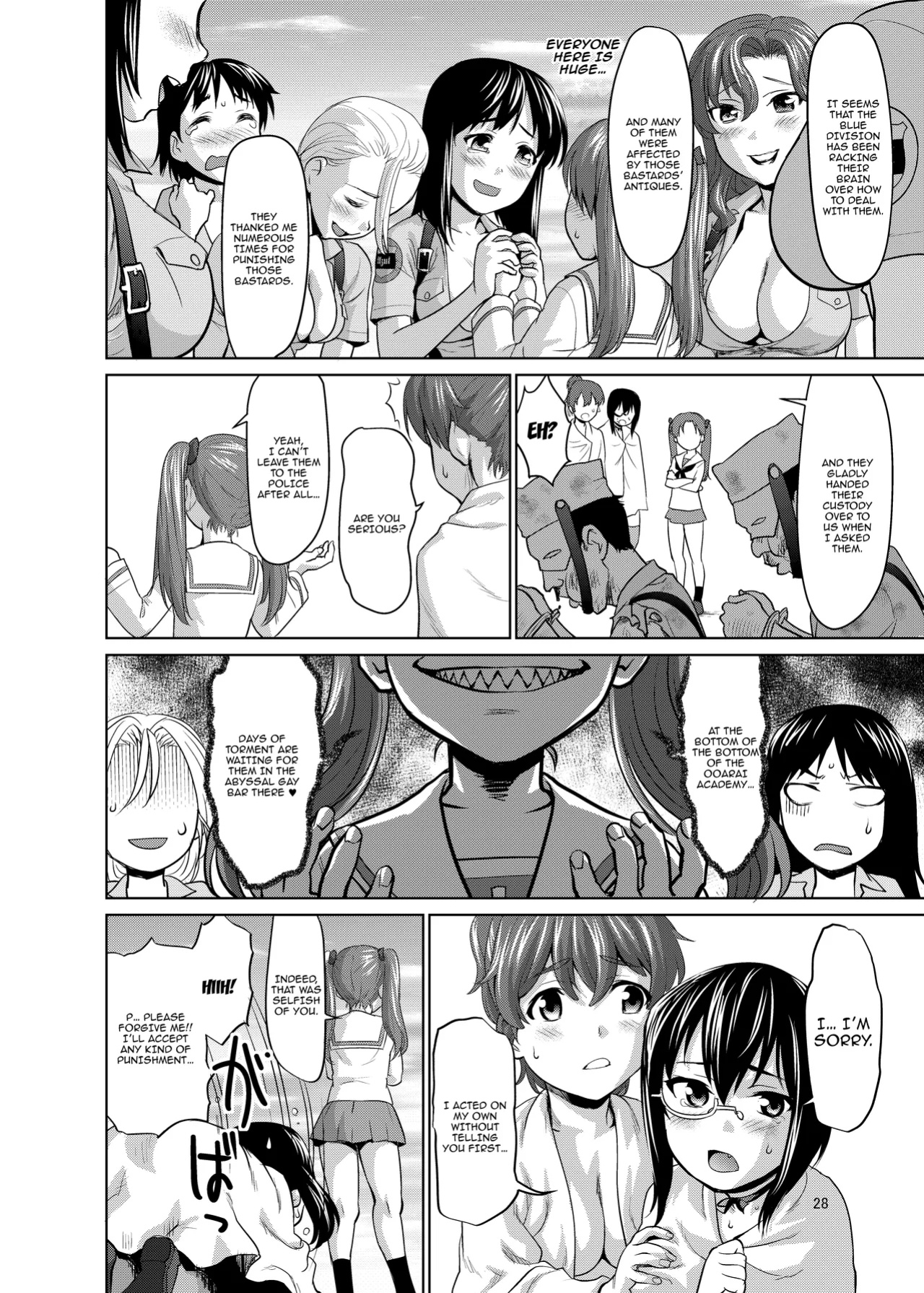 [Saidamin (Saida Kazuaki)] Kawashima Momo to Koyama Yuzu no Sennyuu! Seishidan-kou Daisakusen / Kawashima Momo's and Koyama Yuzu's Great Blue Division High School Infiltration Plan!(Girls und Panzer)