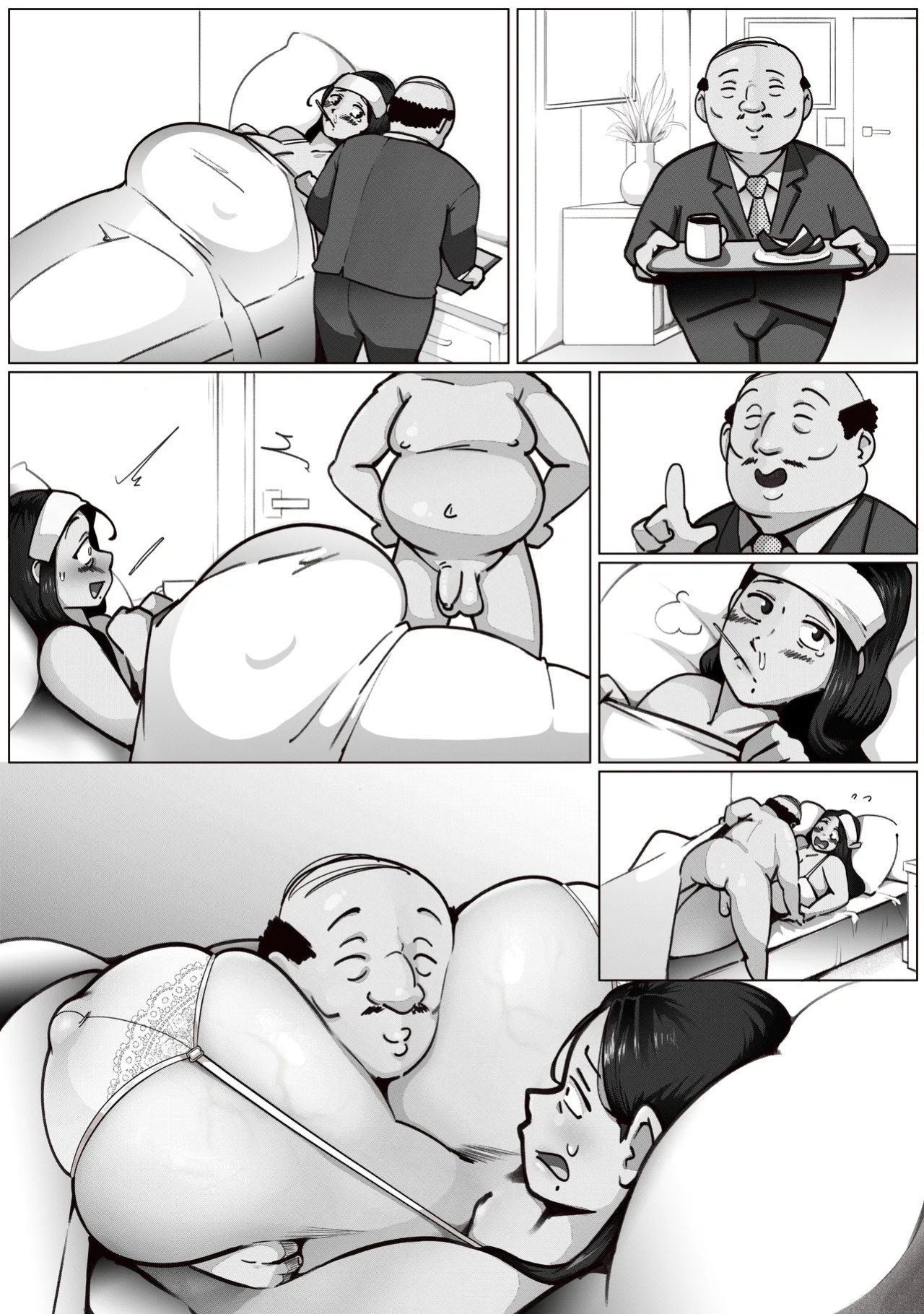 [BitterCream] Takizawa Kyouko Caught a Fever [Uncensored] (Bijin Onna Joushi Takizawa-san)