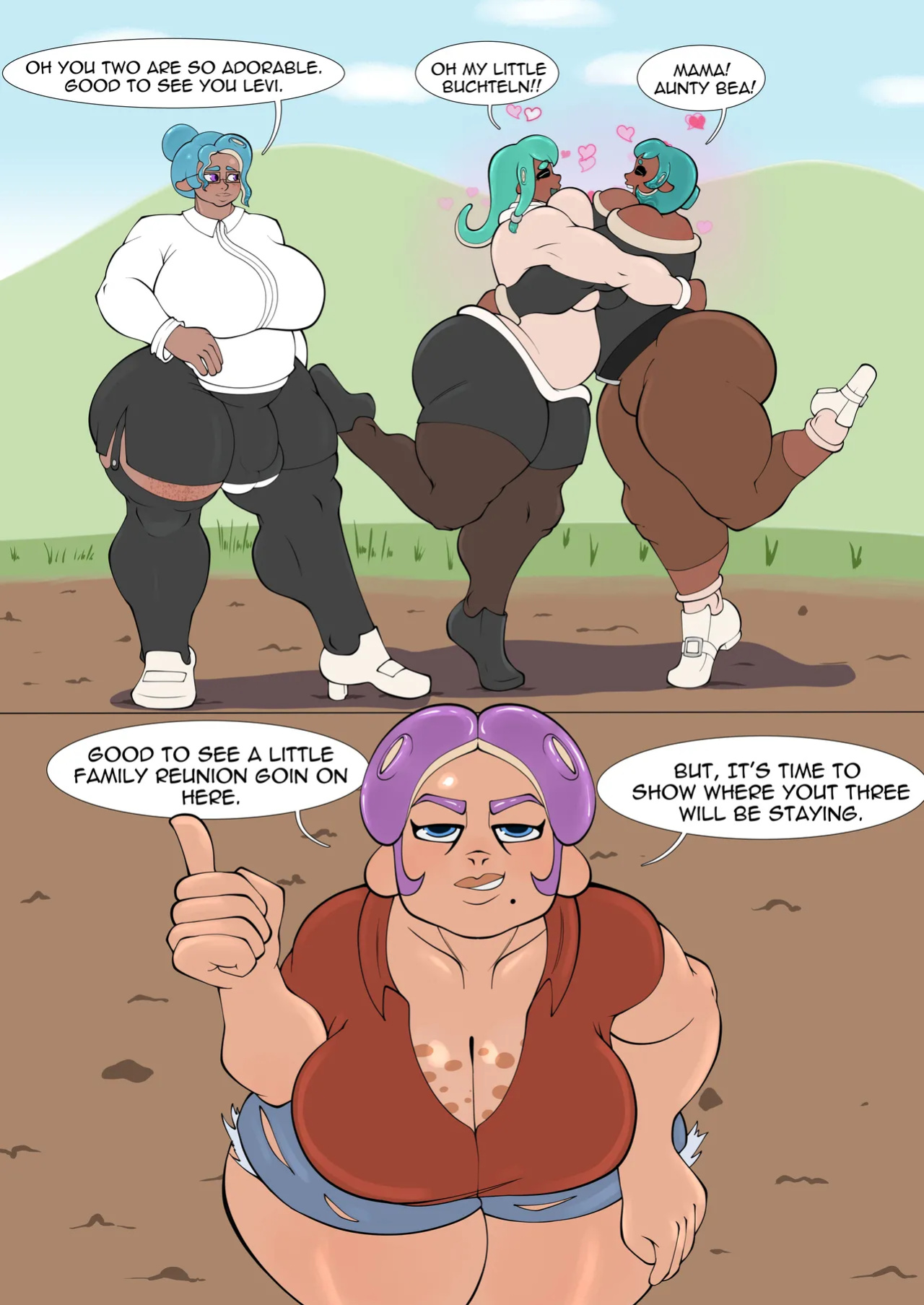 Vacation with the Sanfteriesens