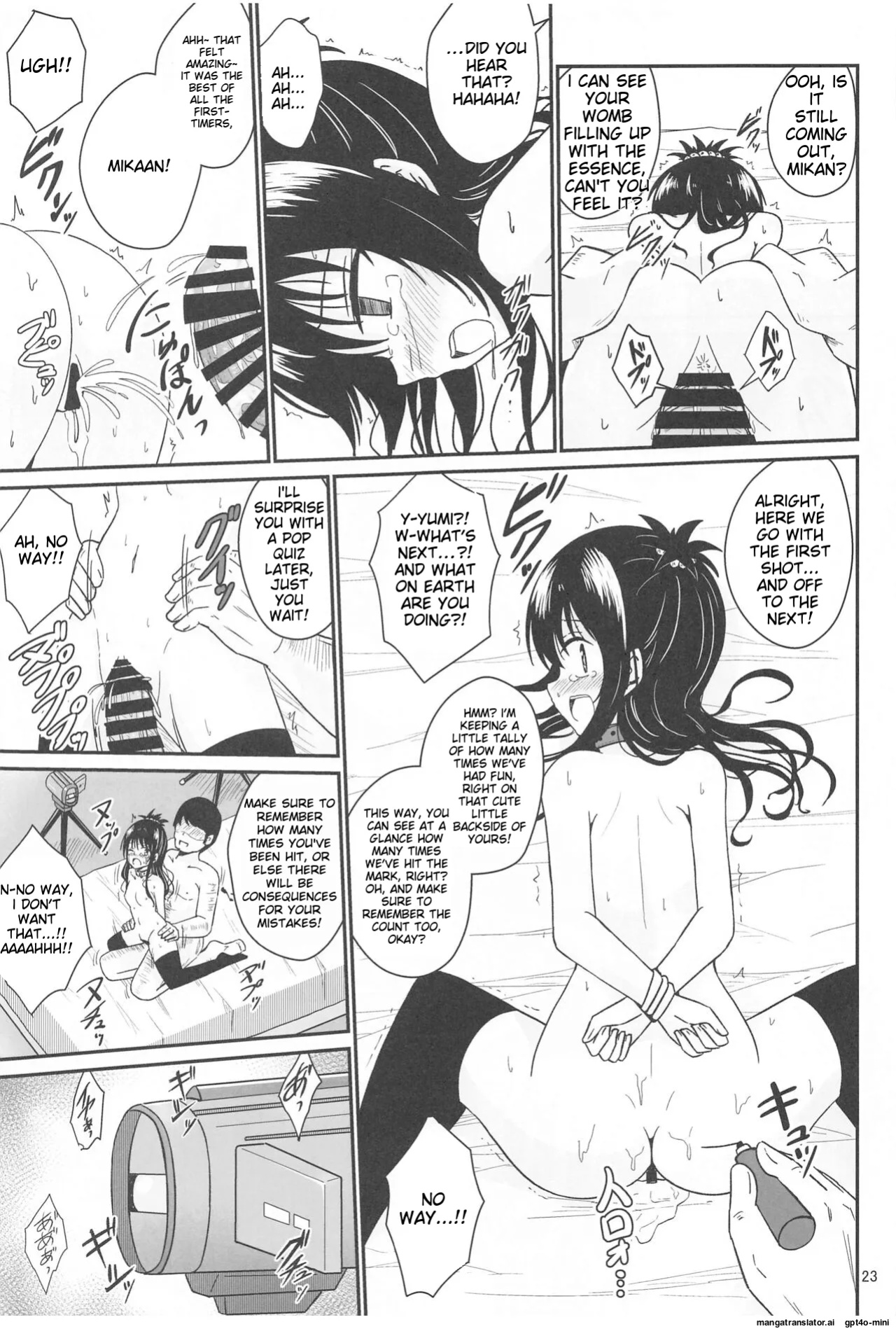 [Aiirosakura (Aikawa Ryou)] Mikan no Ecchi na Hon (To LOVE-Ru) [MTL]