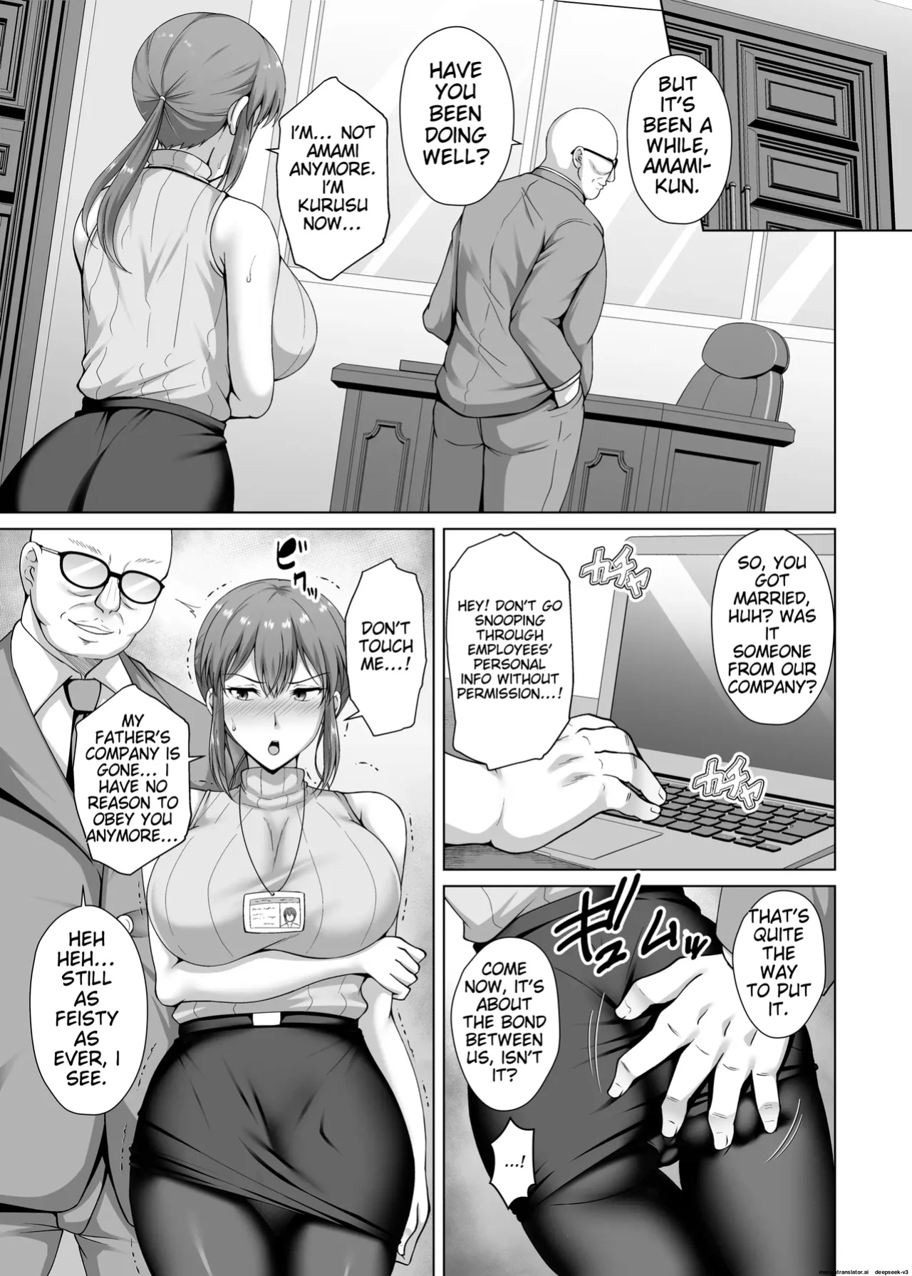 [Taishou Romanesque (Toono Suika)] Choukyou Zumi Hitozuma OL wa Joushi ni Dakare Futatabi Ochiru
