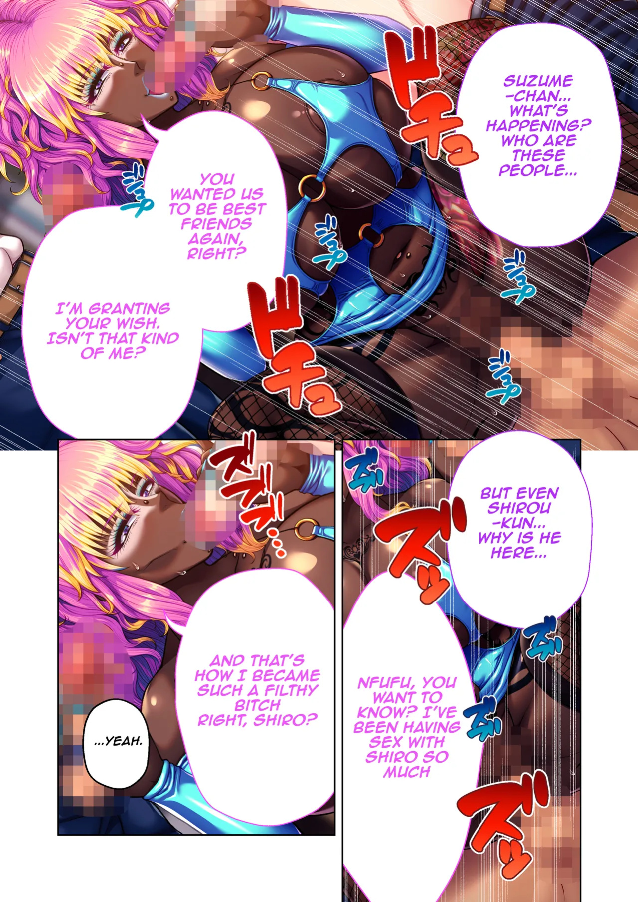 [Drops! (Inoue Nanaki)] InCha Yuutousei no Bitch-ka Keikaku ~Watashi ga Kuro Gal ni Ochita Wake~ Mosaic Comic Soushuuhen | The Plan to Turn a Shy Honor Student into a Bitch ～The Reason I Became a Black Gyaru～ Mosaic Comics Compilation [Aishi21]